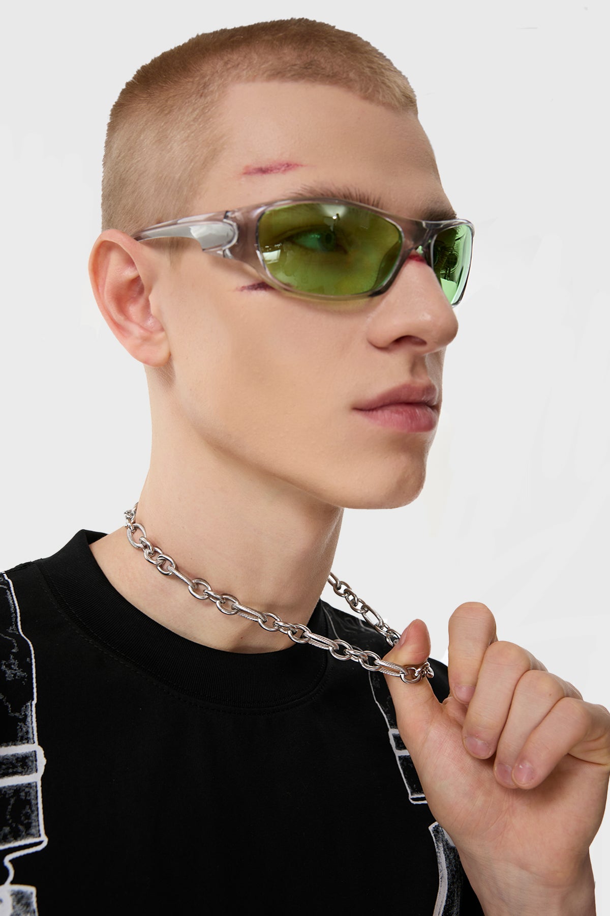 Chrome Shine Necklace