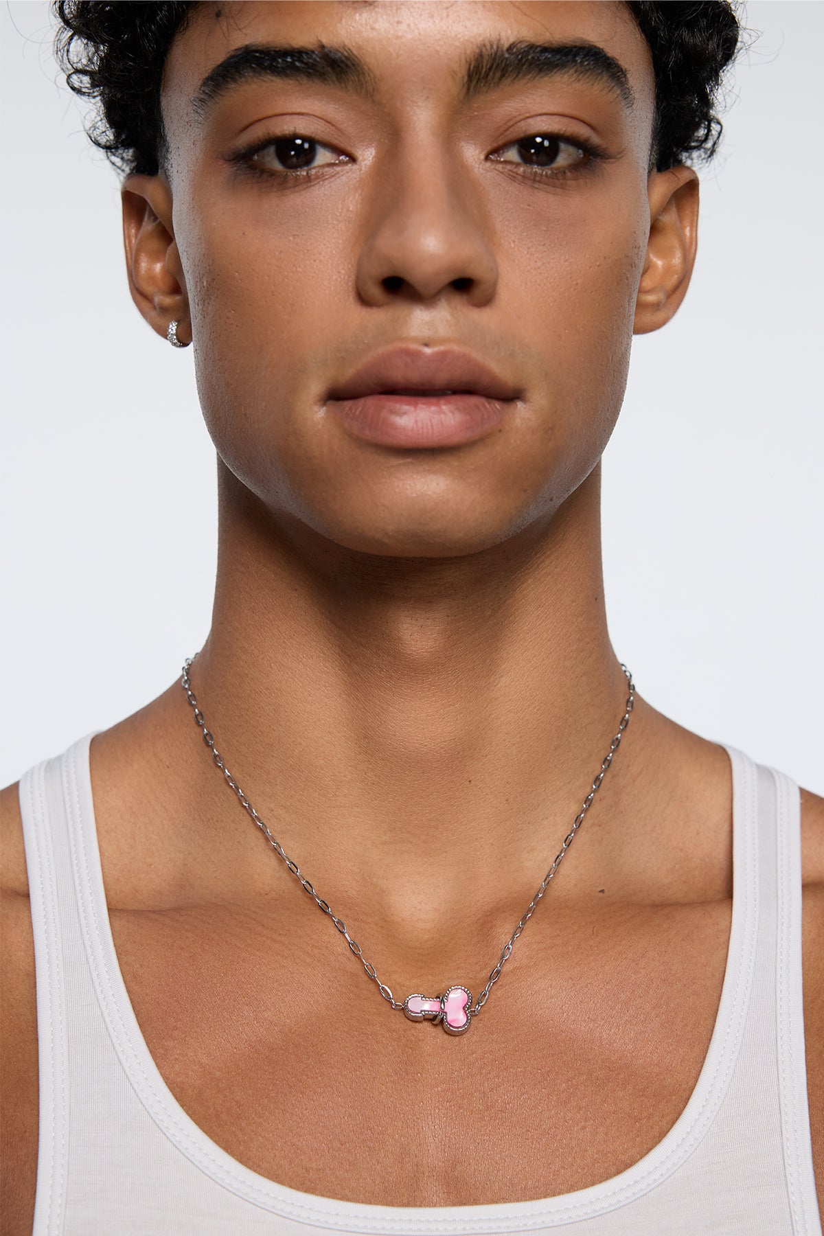 Chrome Splice Necklace