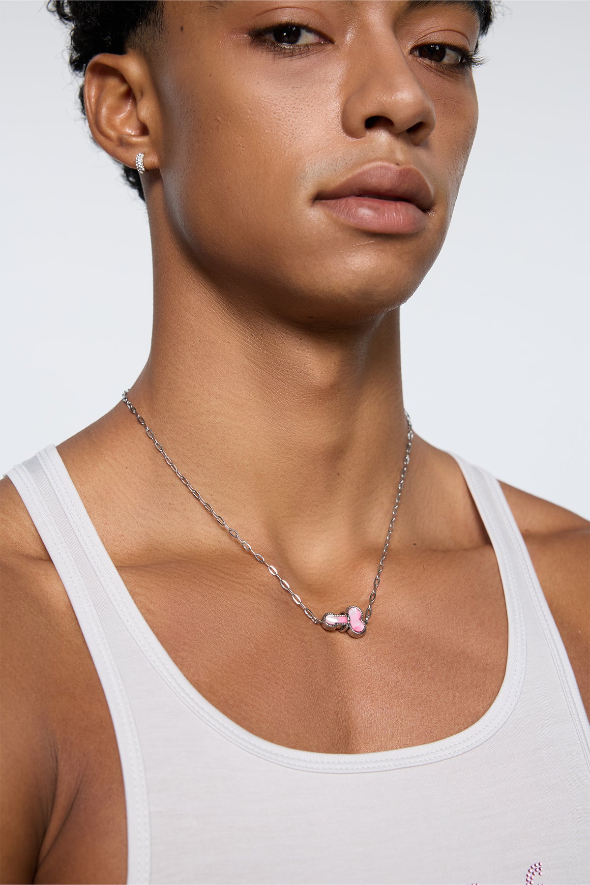 Chrome Splice Necklace