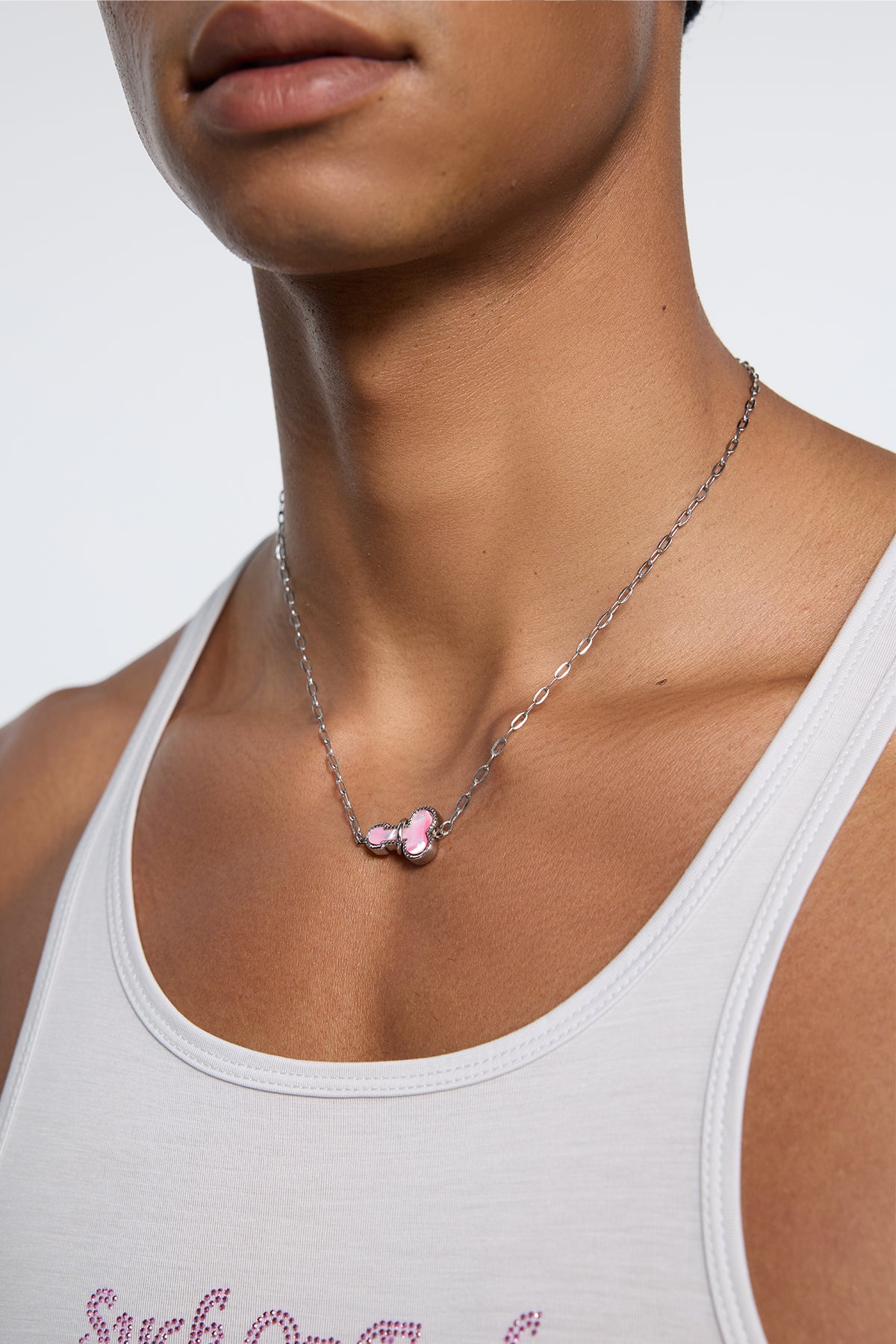 Chrome Splice Necklace