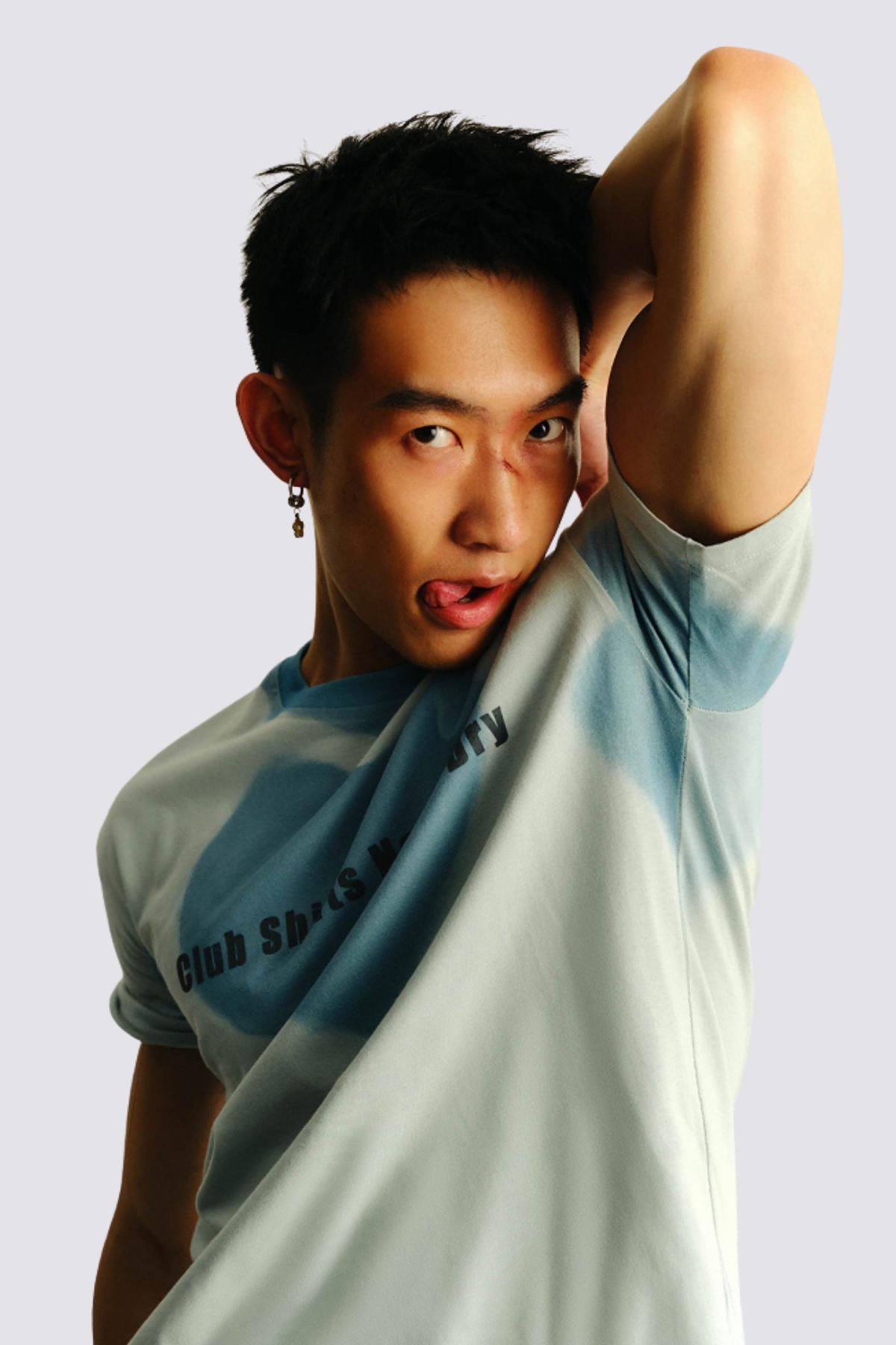 Clean Hue Love Print Top