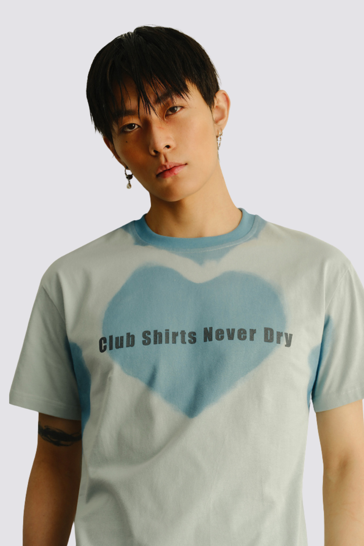 Clean Hue Love Print Top