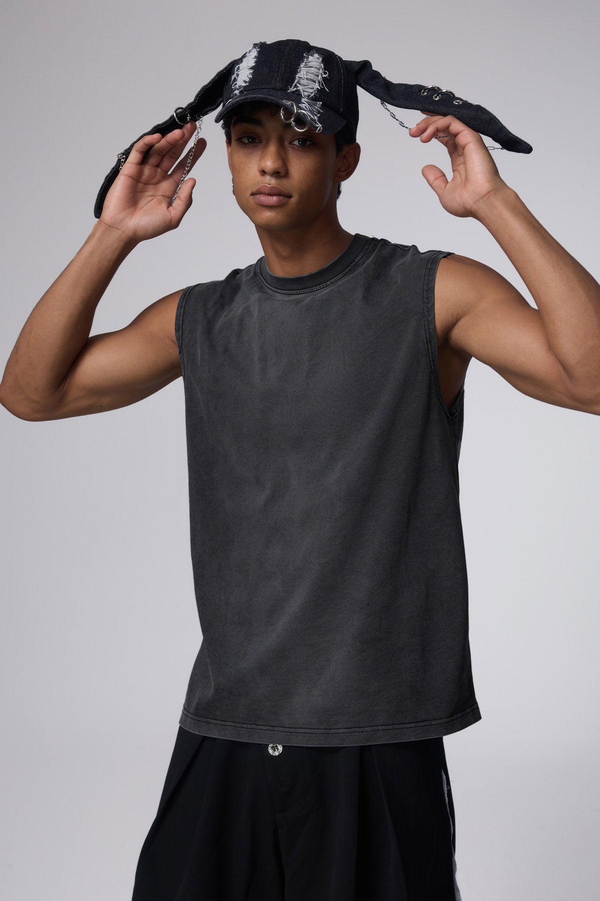 Clean Void Washed Sleeveless Top