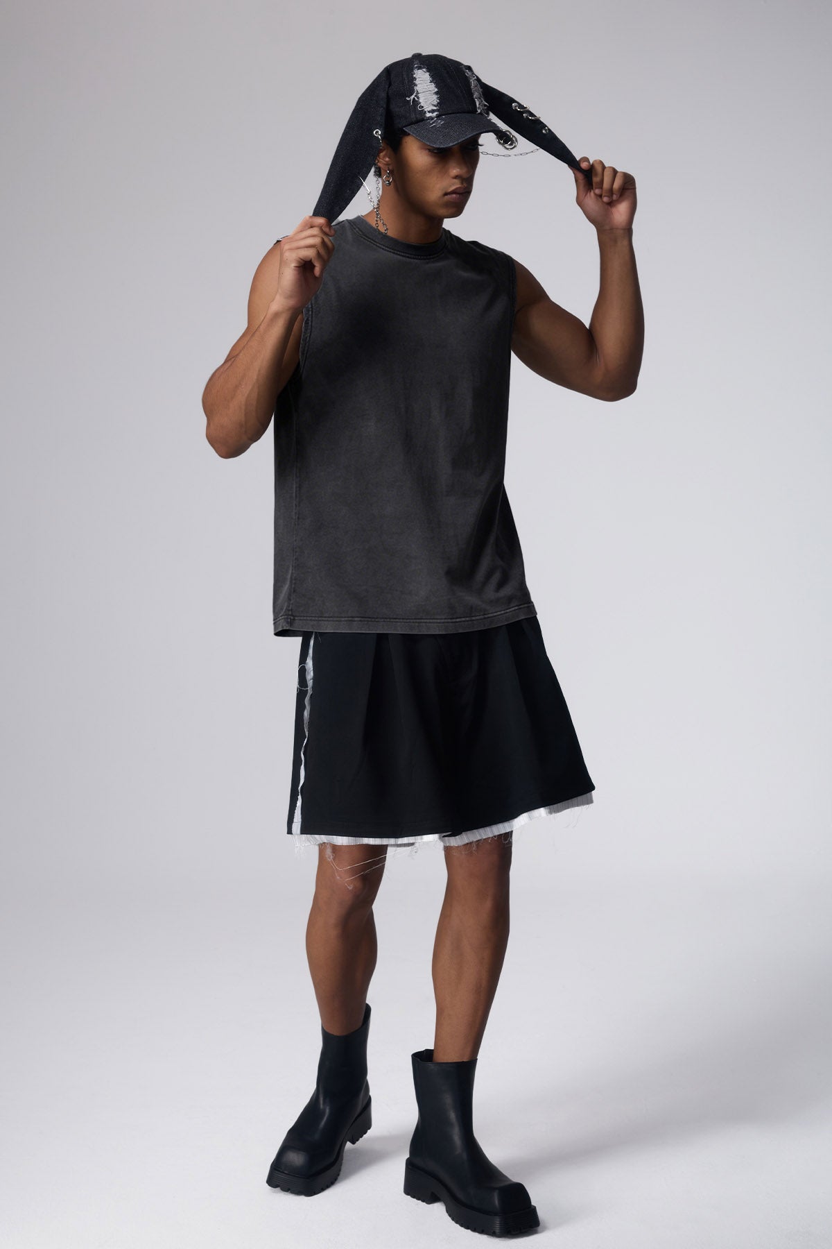 Clean Void Washed Sleeveless Top