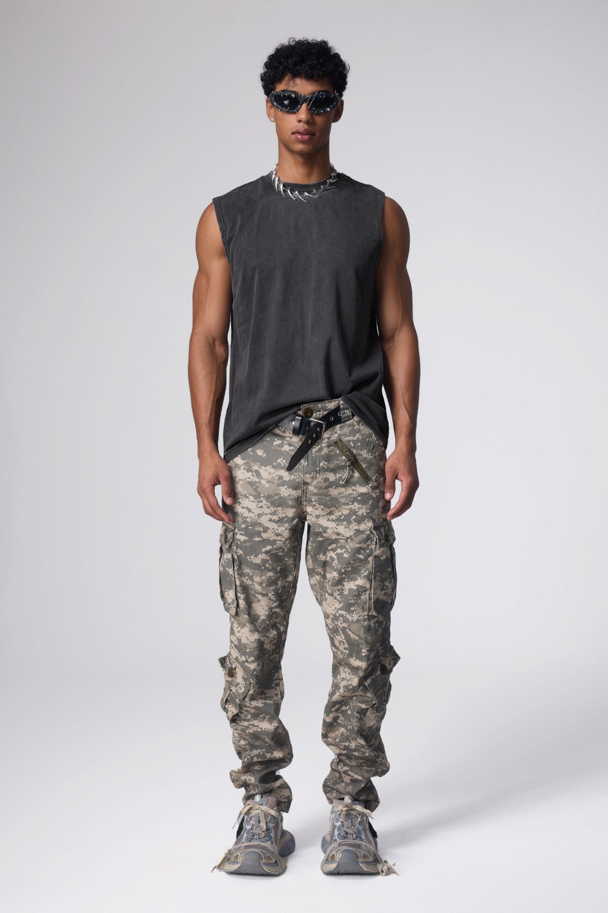Clean Void Washed Sleeveless Top
