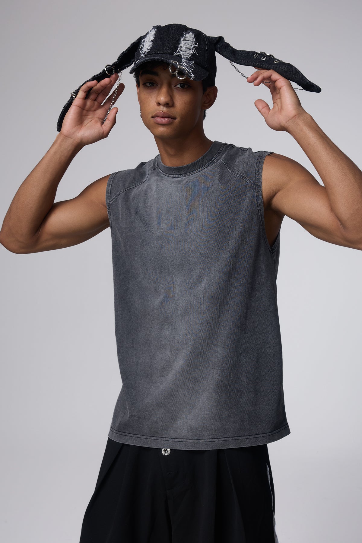 Clean Void Washed Sleeveless Top