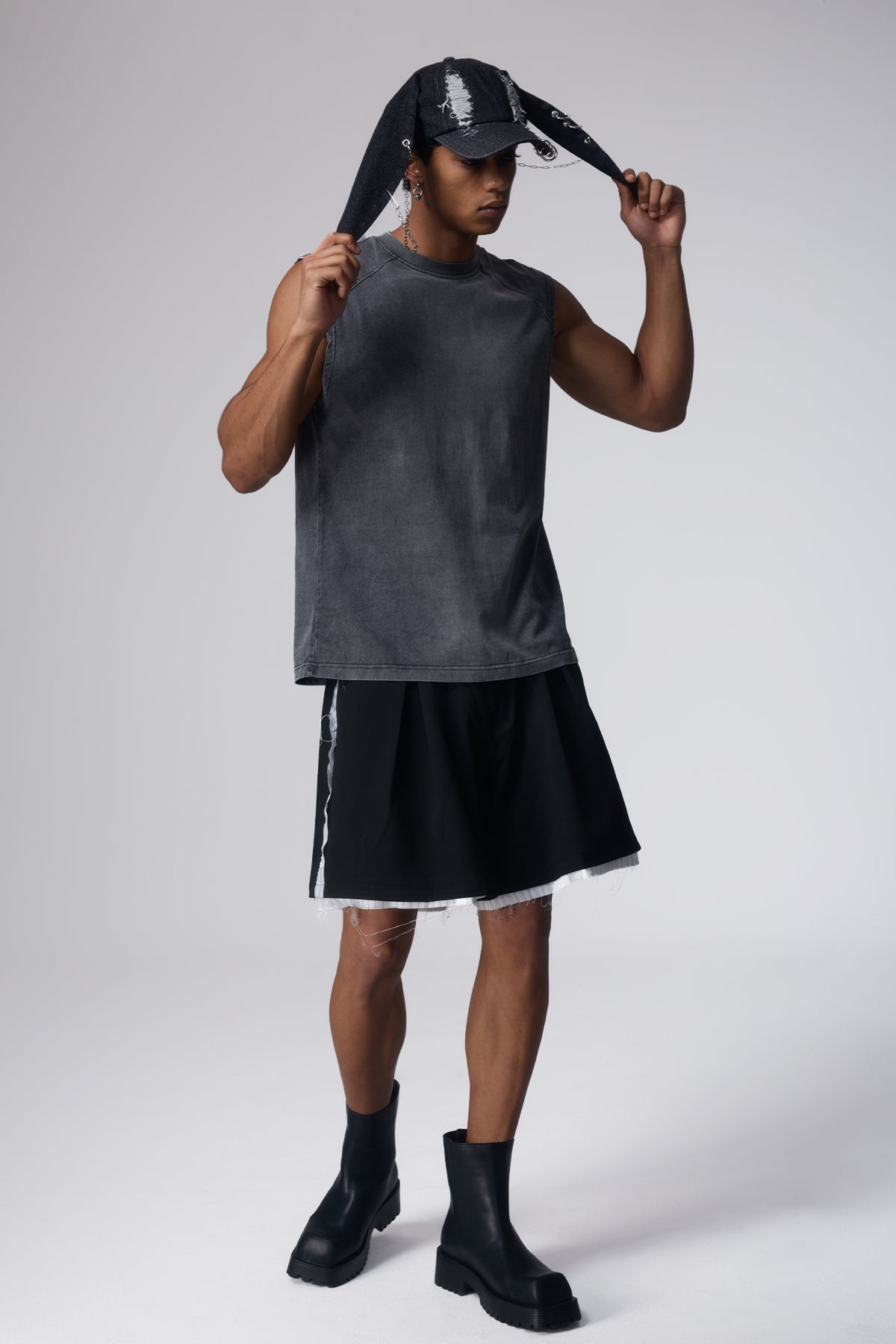 Clean Void Washed Sleeveless Top