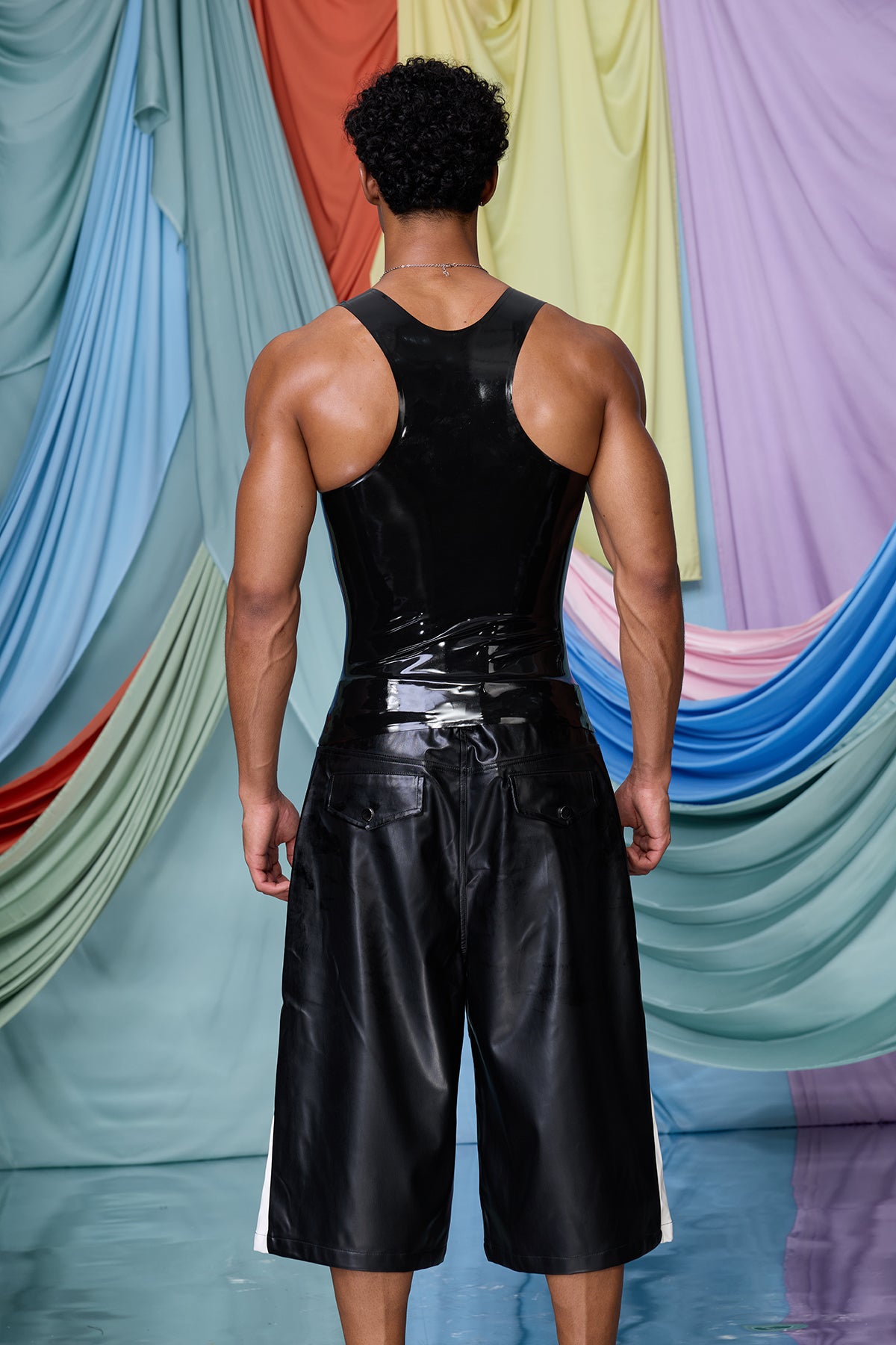 Coal Grip Latex Tank Top