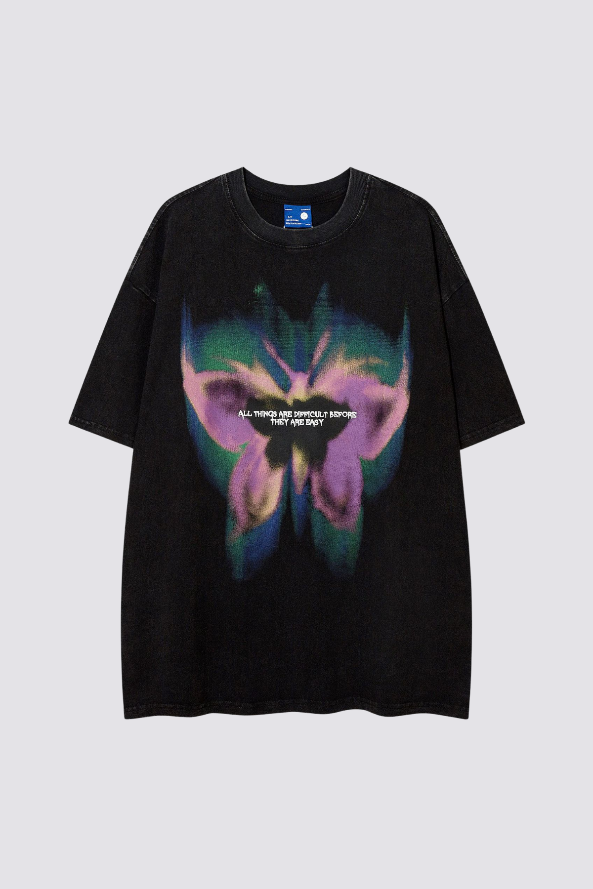 Coal Layer Butterfly Top