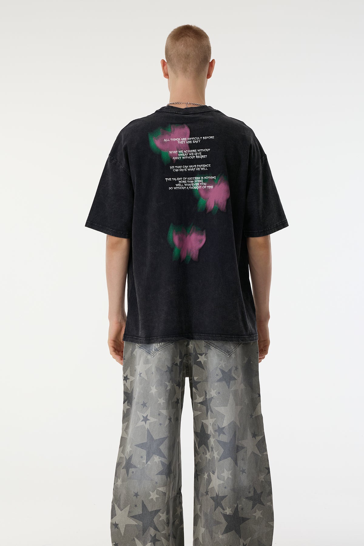 Coal Layer Butterfly Top