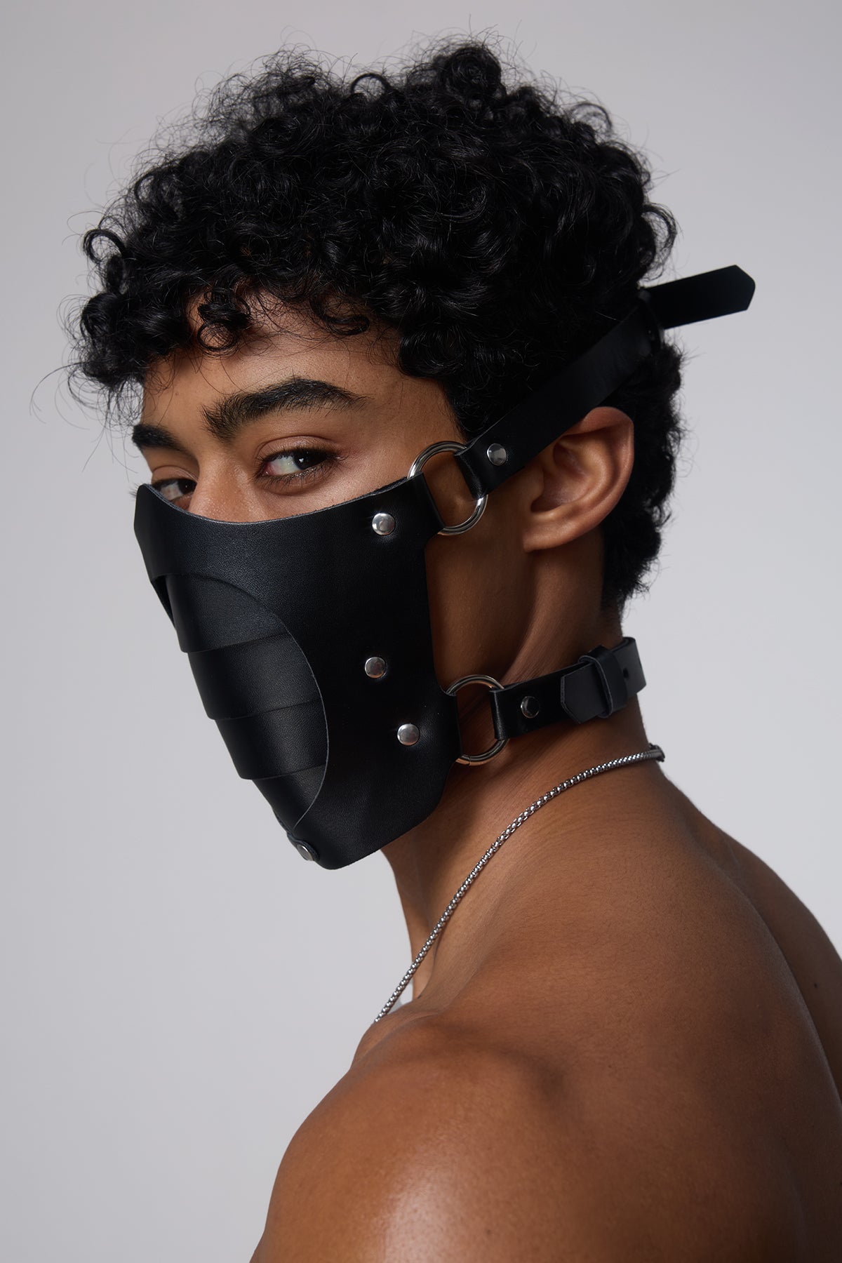Cold Logic Leather Face Mask