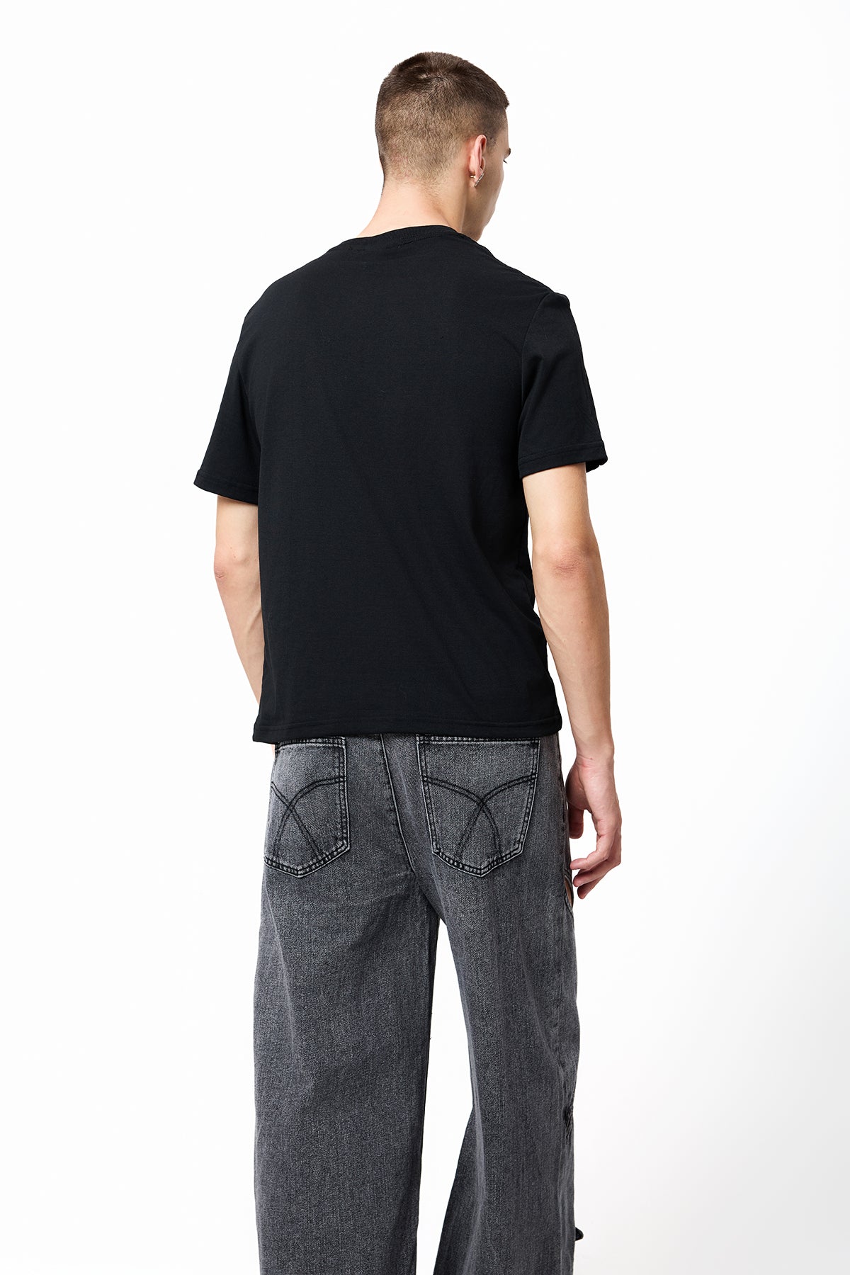 Cold Syntax Printed Y2k Top