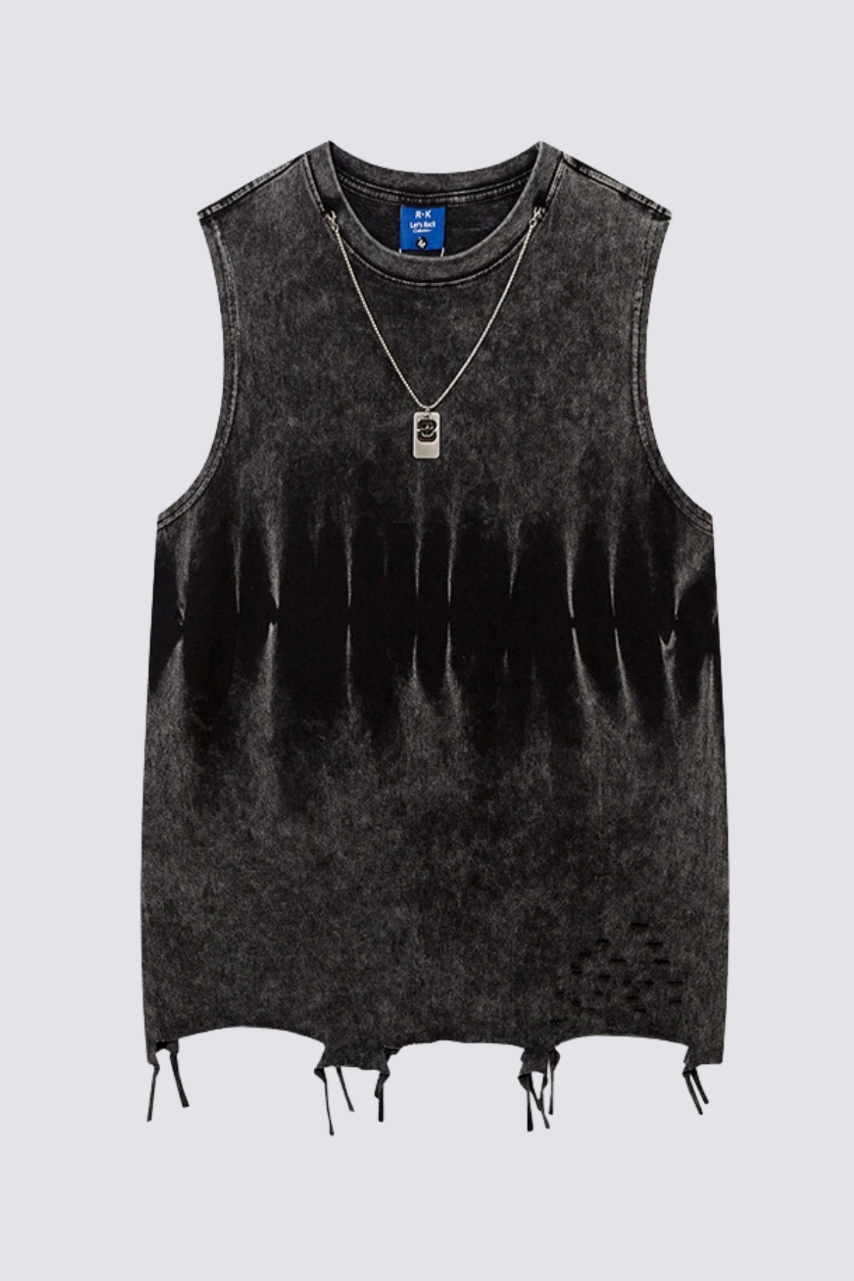 Cold Circuit Ripped Sleeveless Top