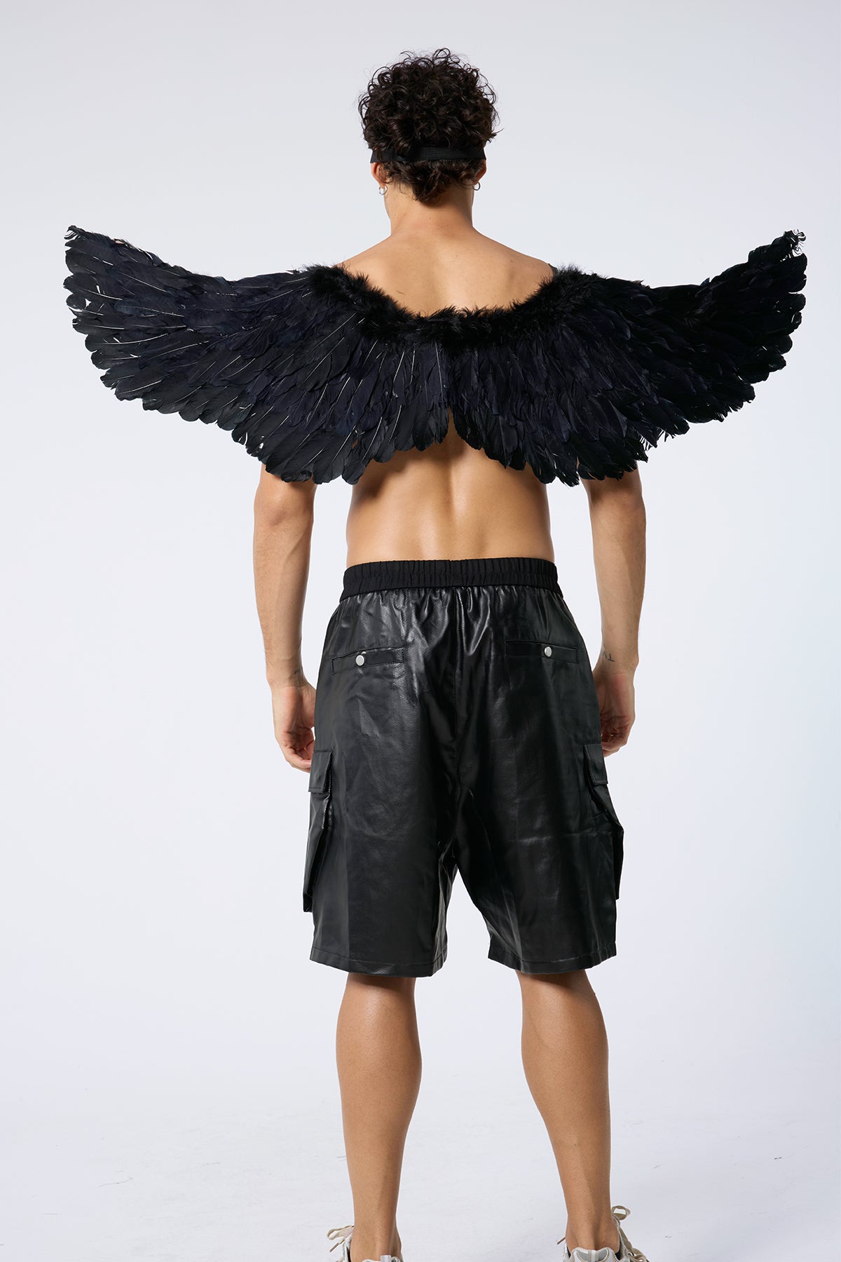 Concrete Fade Feather Wings