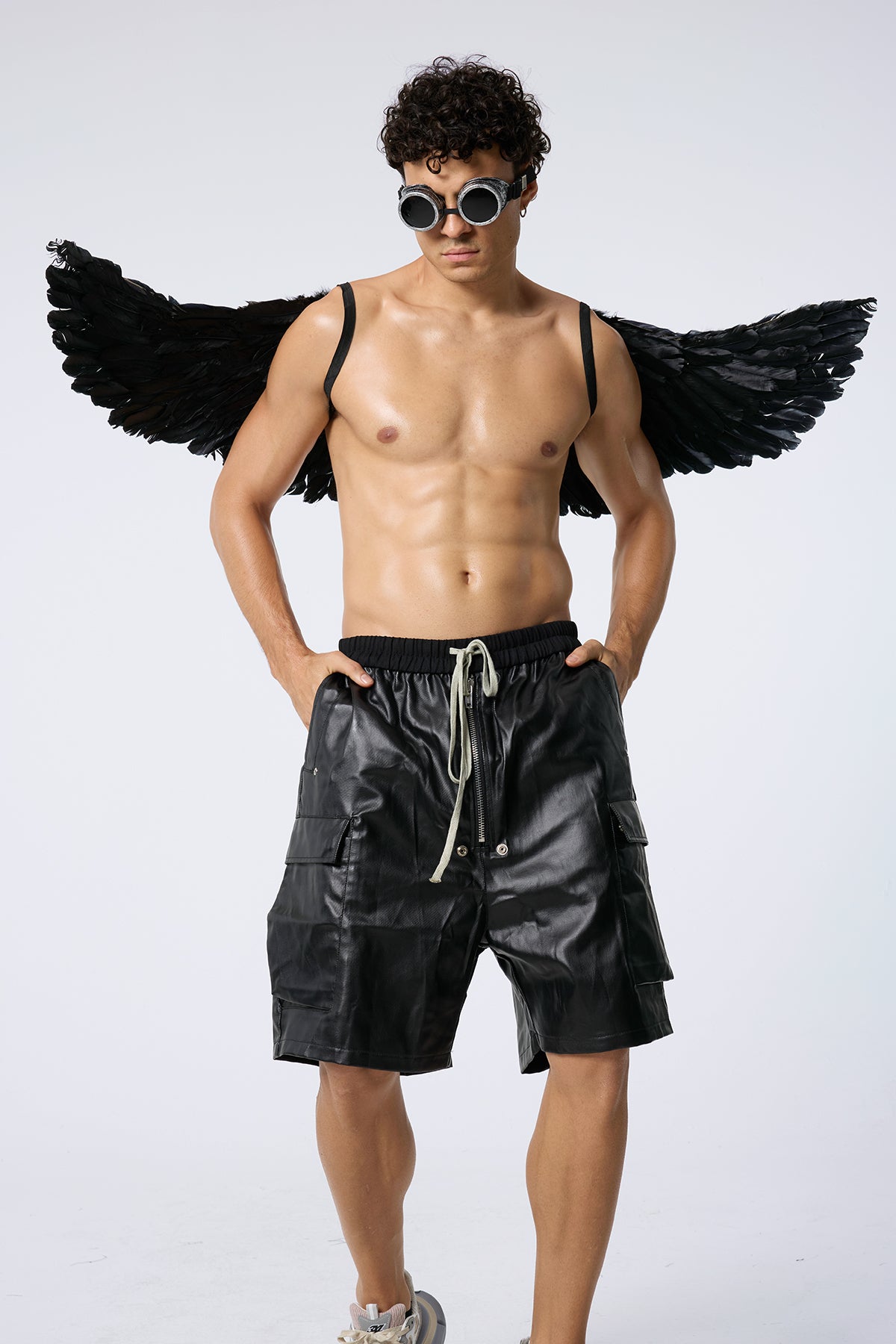 Concrete Fade Feather Wings