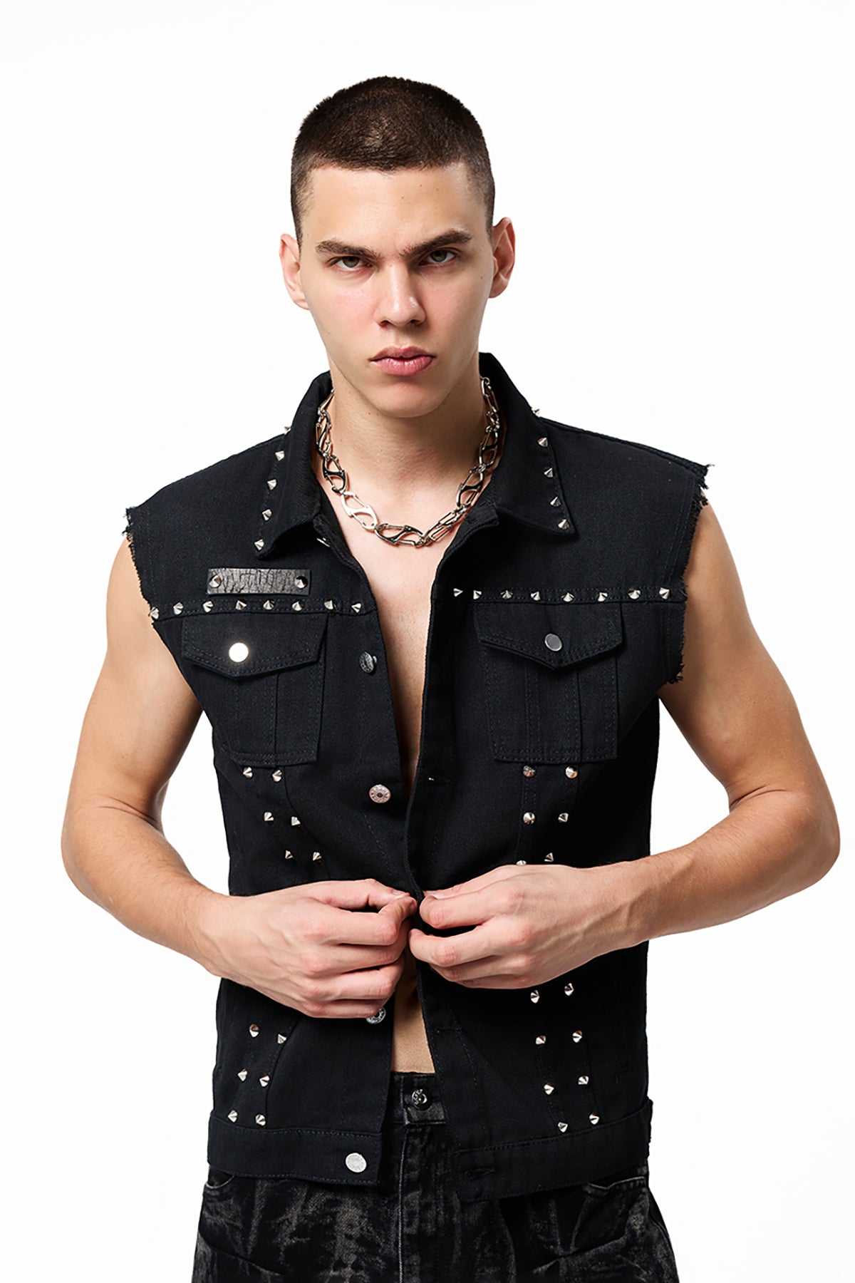 Copper Beat Metal Necklace