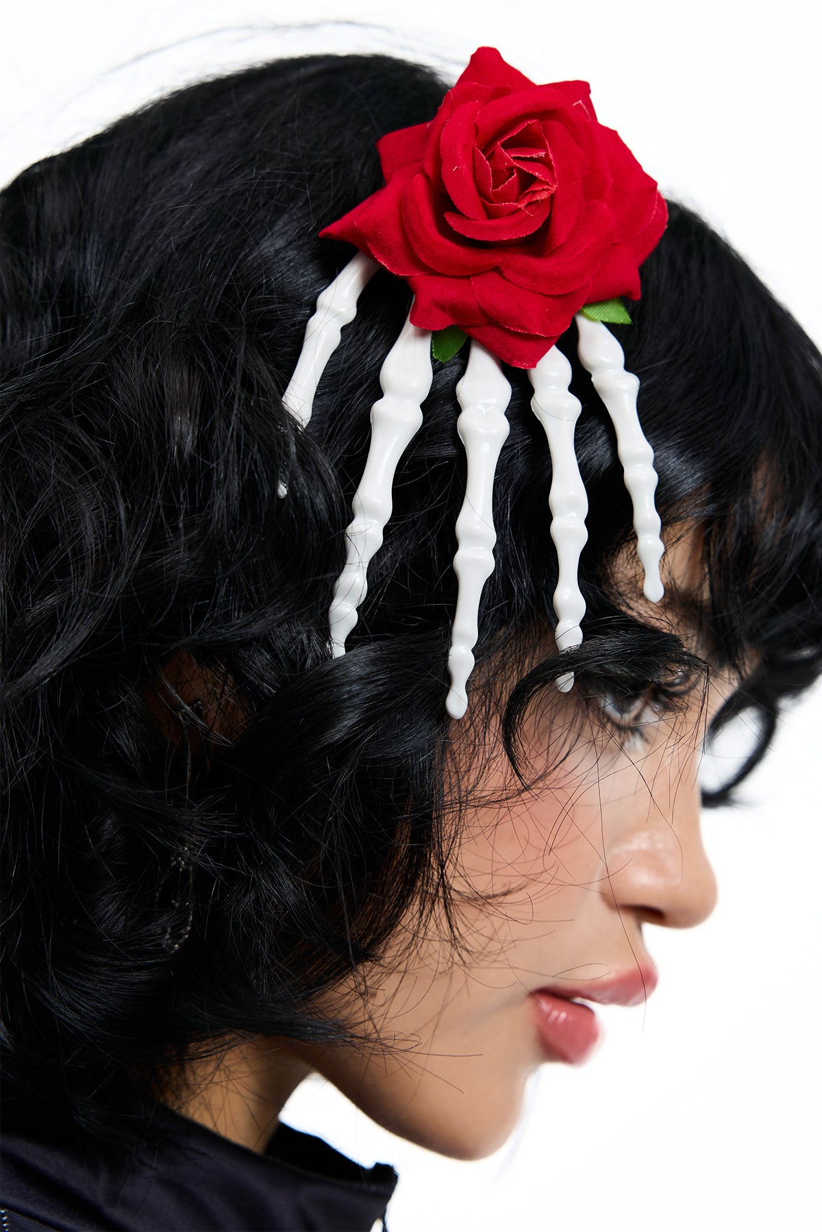 Copper Shine Rose Headgear Red