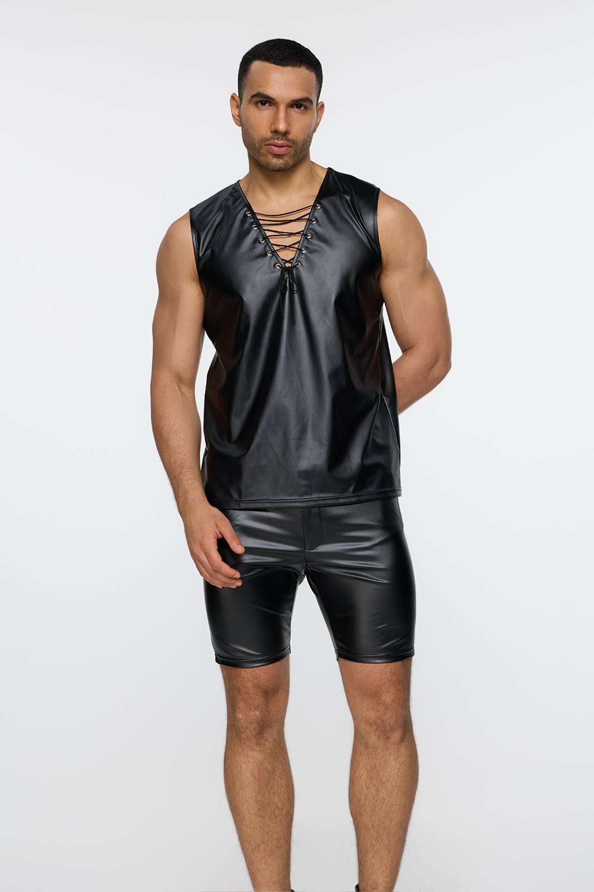 Core Lash V Neck Tank Top