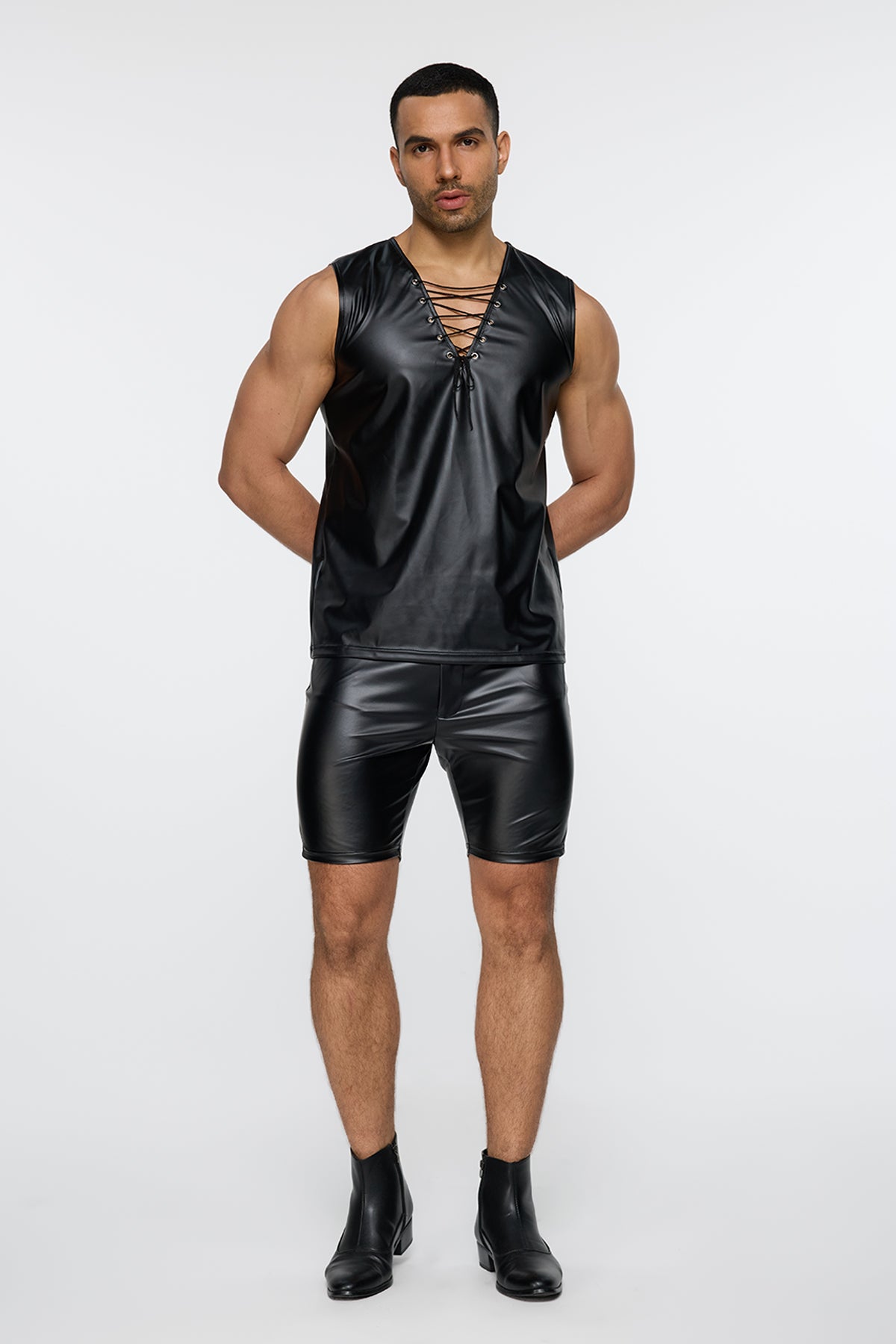 Core Lash V Neck Tank Top