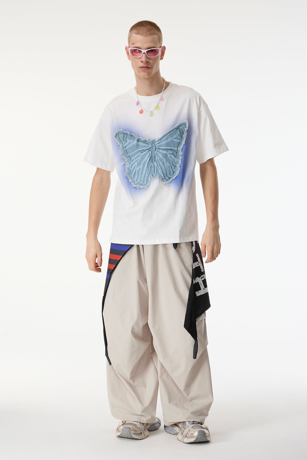 Core Mood Butterfly Top White