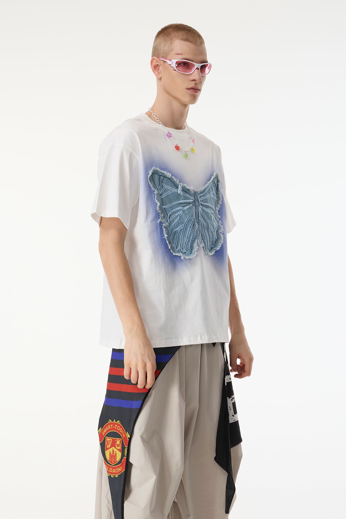 Core Mood Butterfly Top White