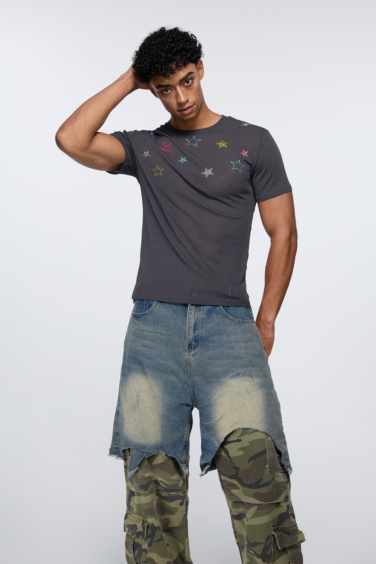 Cosmic Shimmer Star Rhinestone T-Shirt