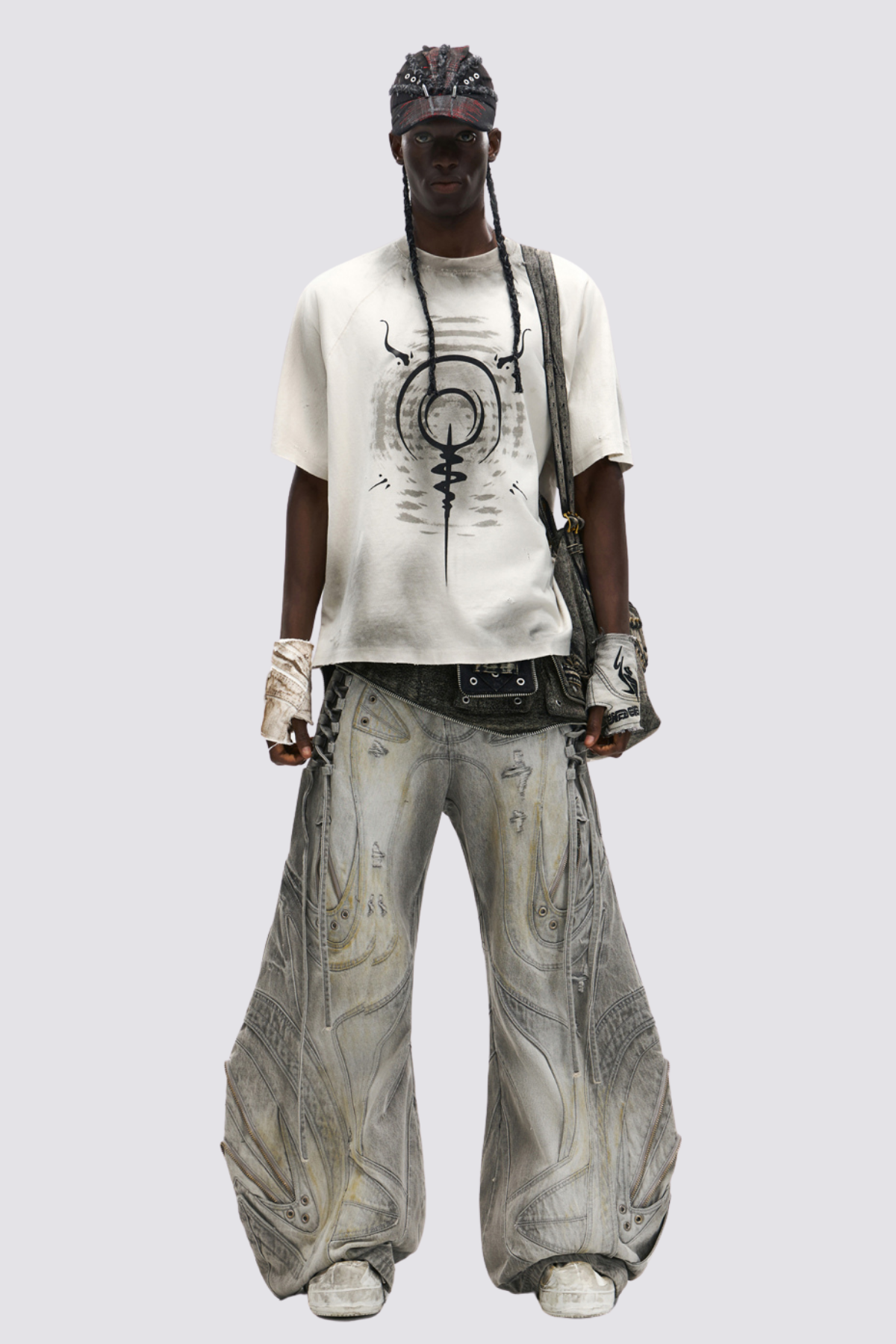 Crash Culture Wide Leg Jeans