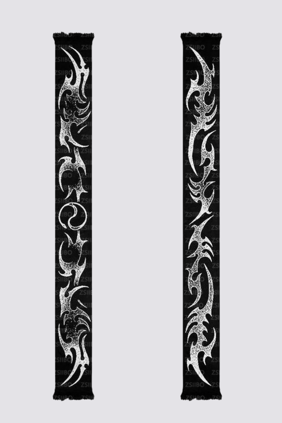 Crude Bloom Flame Scarf