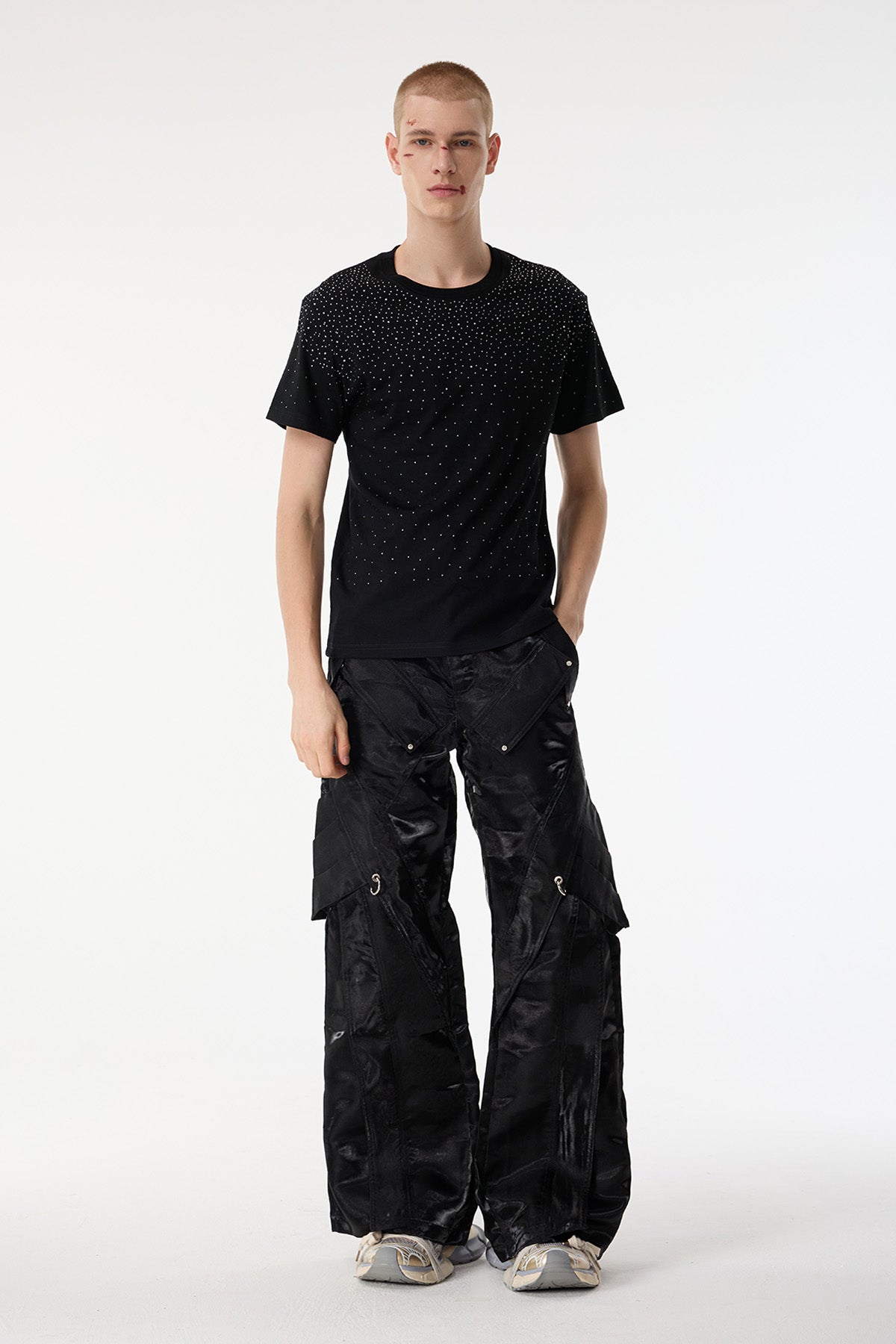 Crystal Shine Rhinestone Top