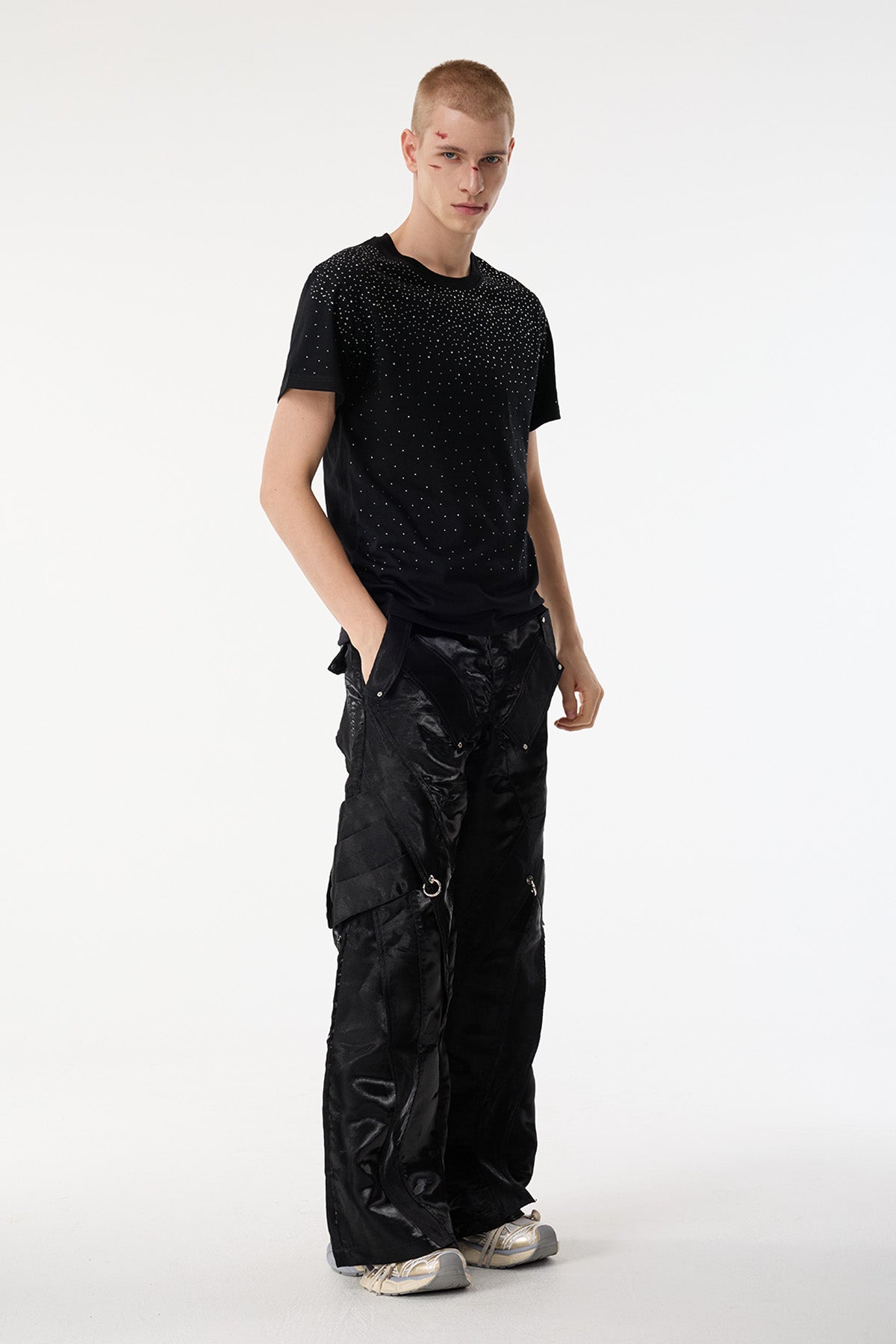 Crystal Shine Rhinestone Top