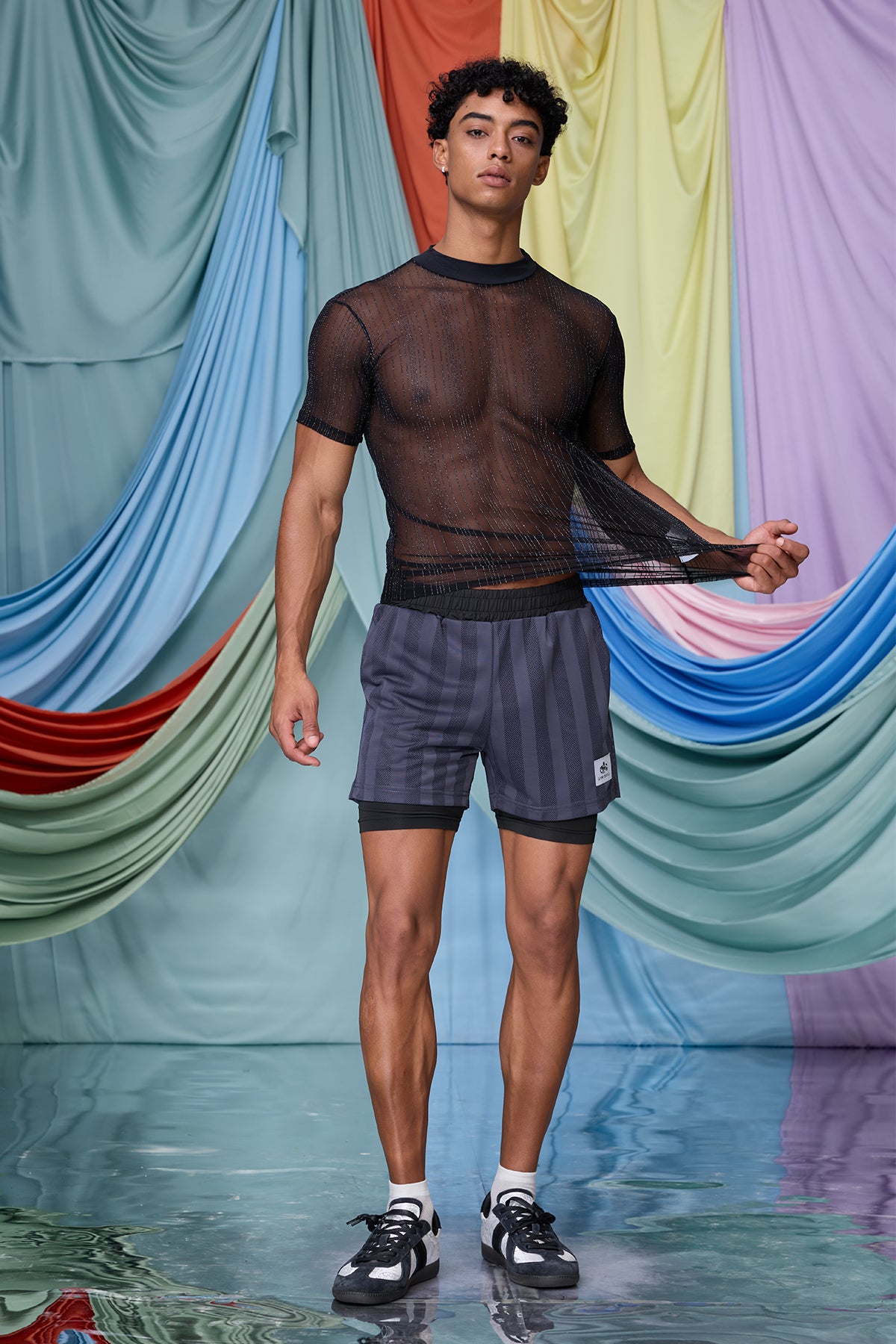 Cyber Pore Mesh T-Shirt