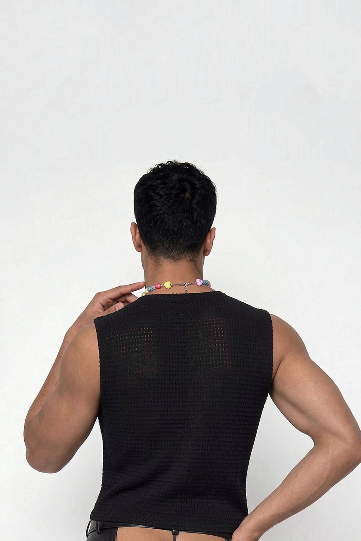 Dark Absence Crop Vest