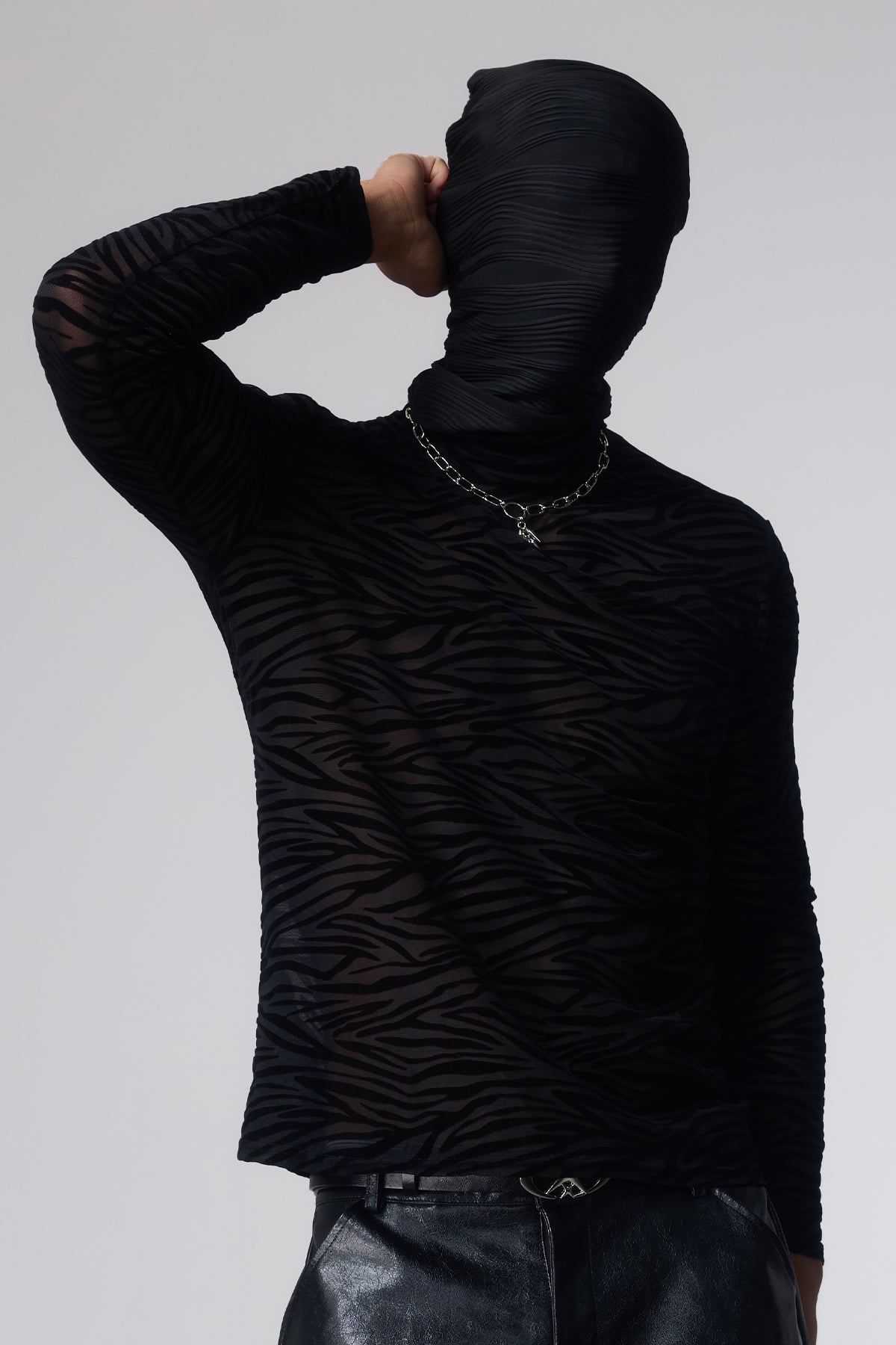 Dark Fade Textured Balaclava