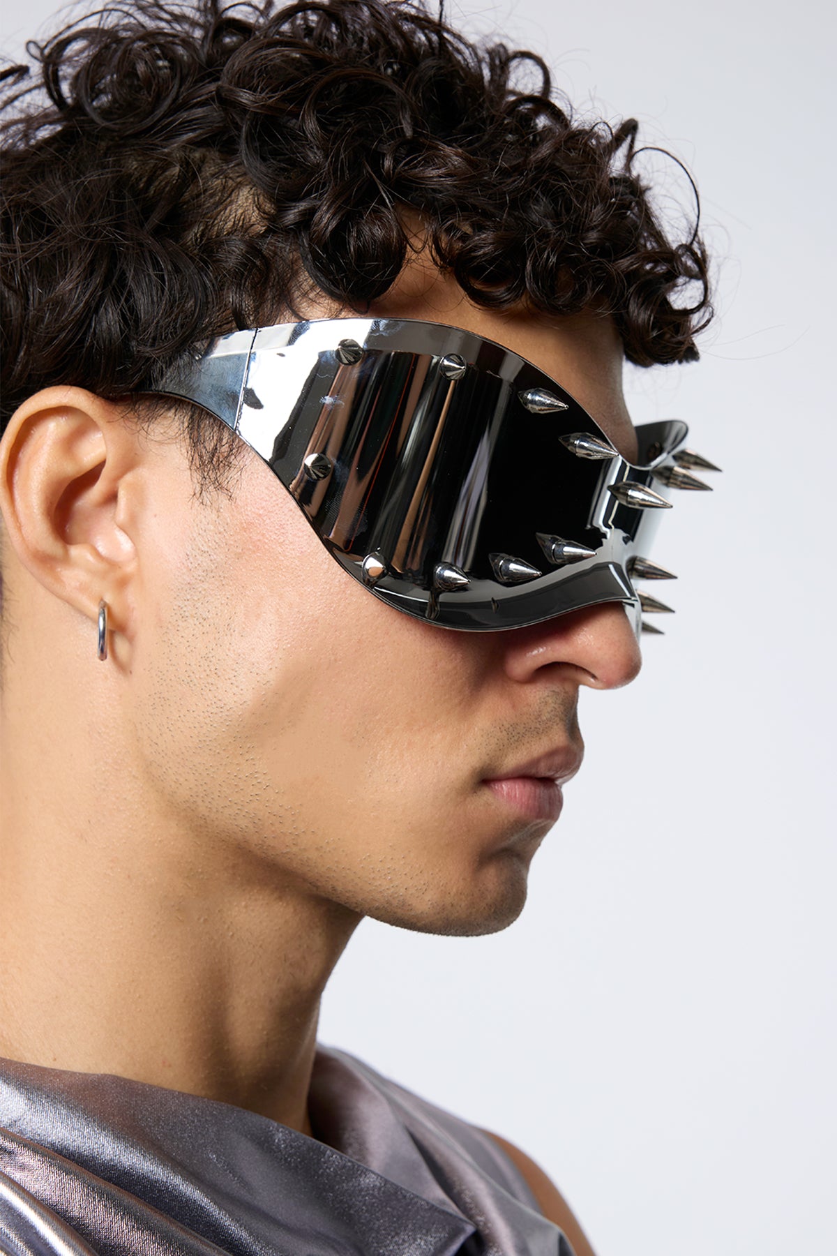 Dark Flash Y2K Rivet Sunglasses