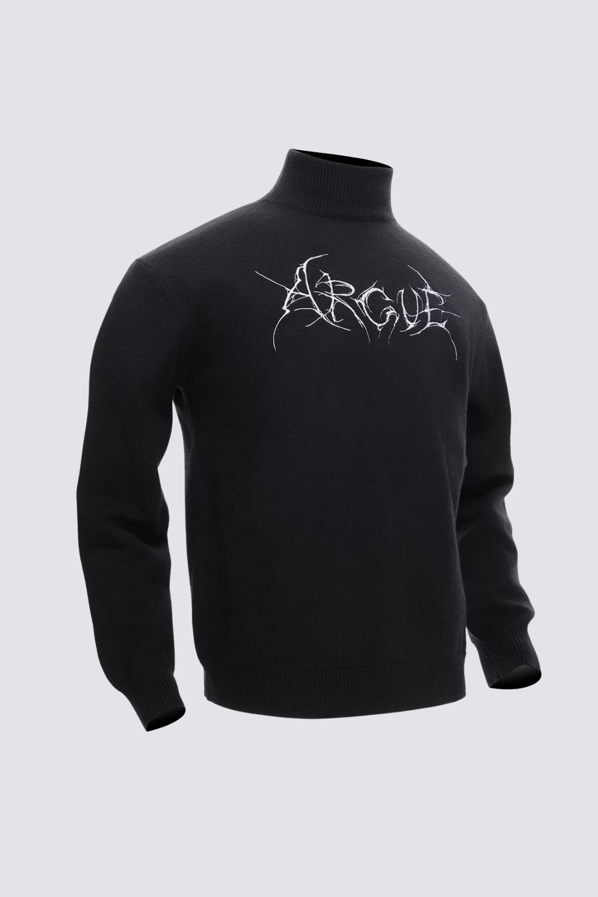 Dark Matter Wool Long Sleeve Top Black