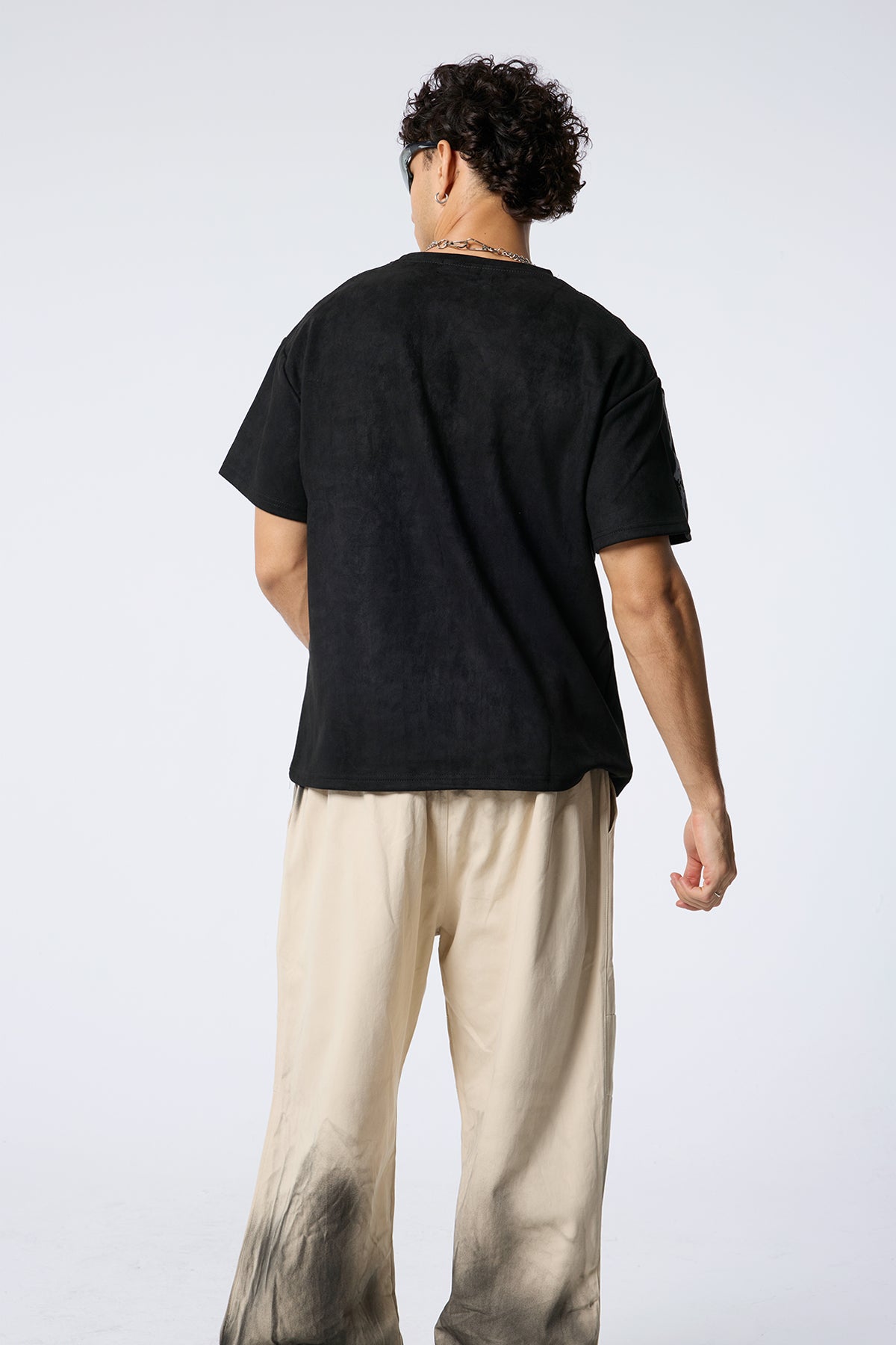 Dark Say Skeleton Print Top