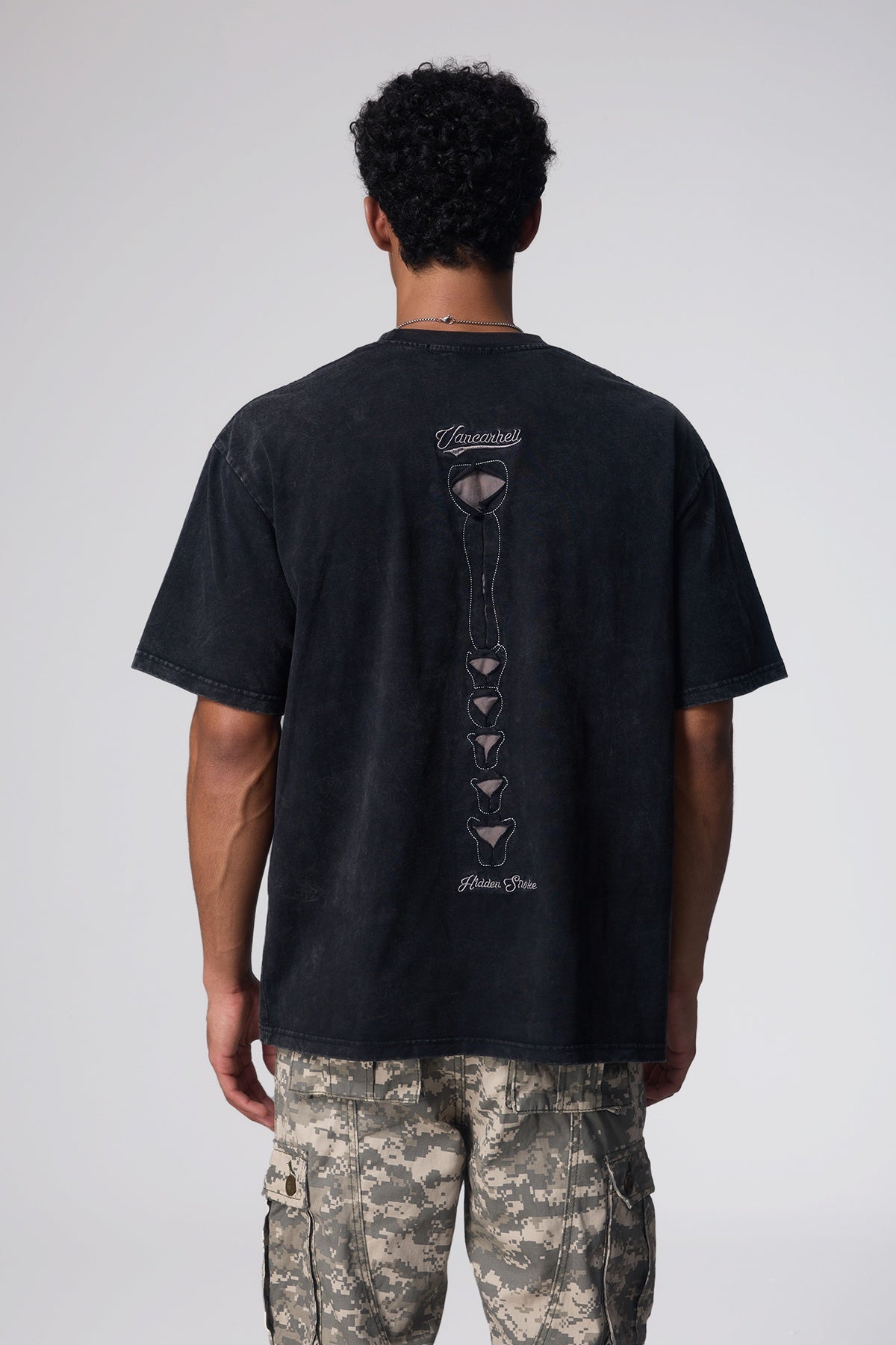 Dark Tone Cutout Top