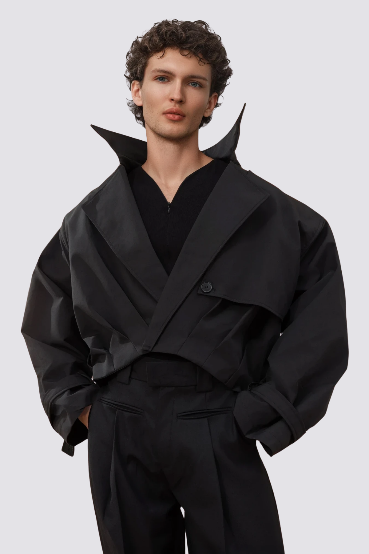 Dark Veil Crop Jacket