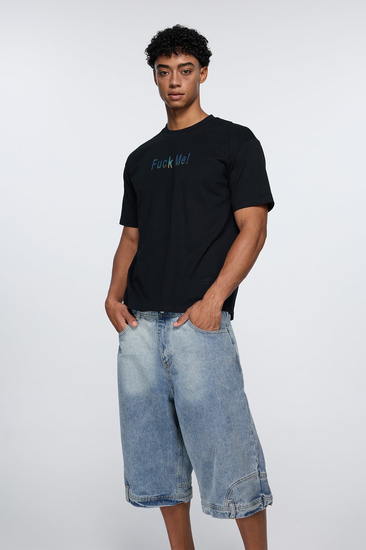 Dawn Thread Reflective Print T-Shirt
