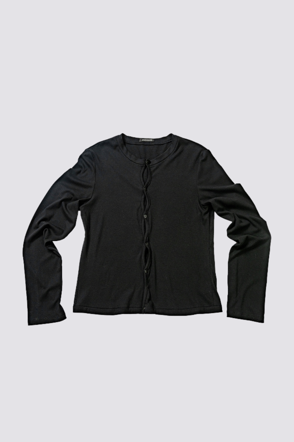 Dead Light Long Sleeve Cutout Top
