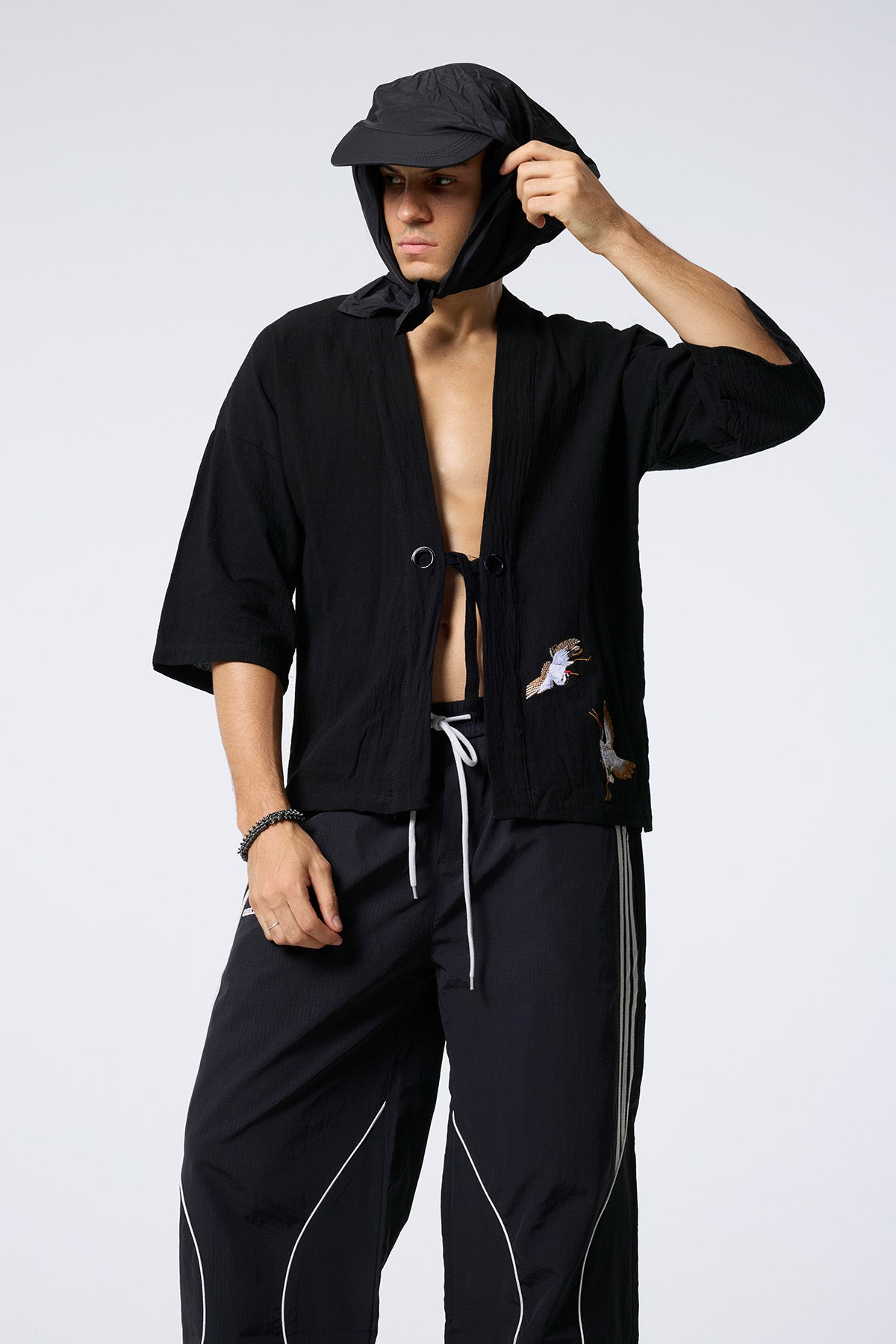 Deadpan Form Embroidered Jacket