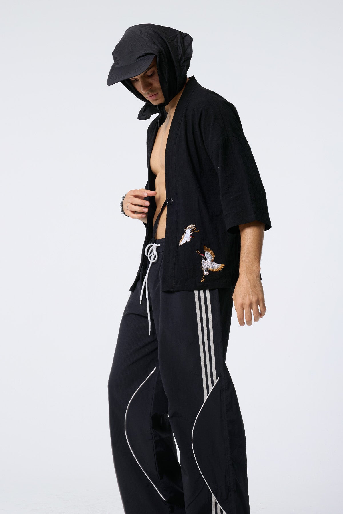 Deadpan Form Embroidered Jacket