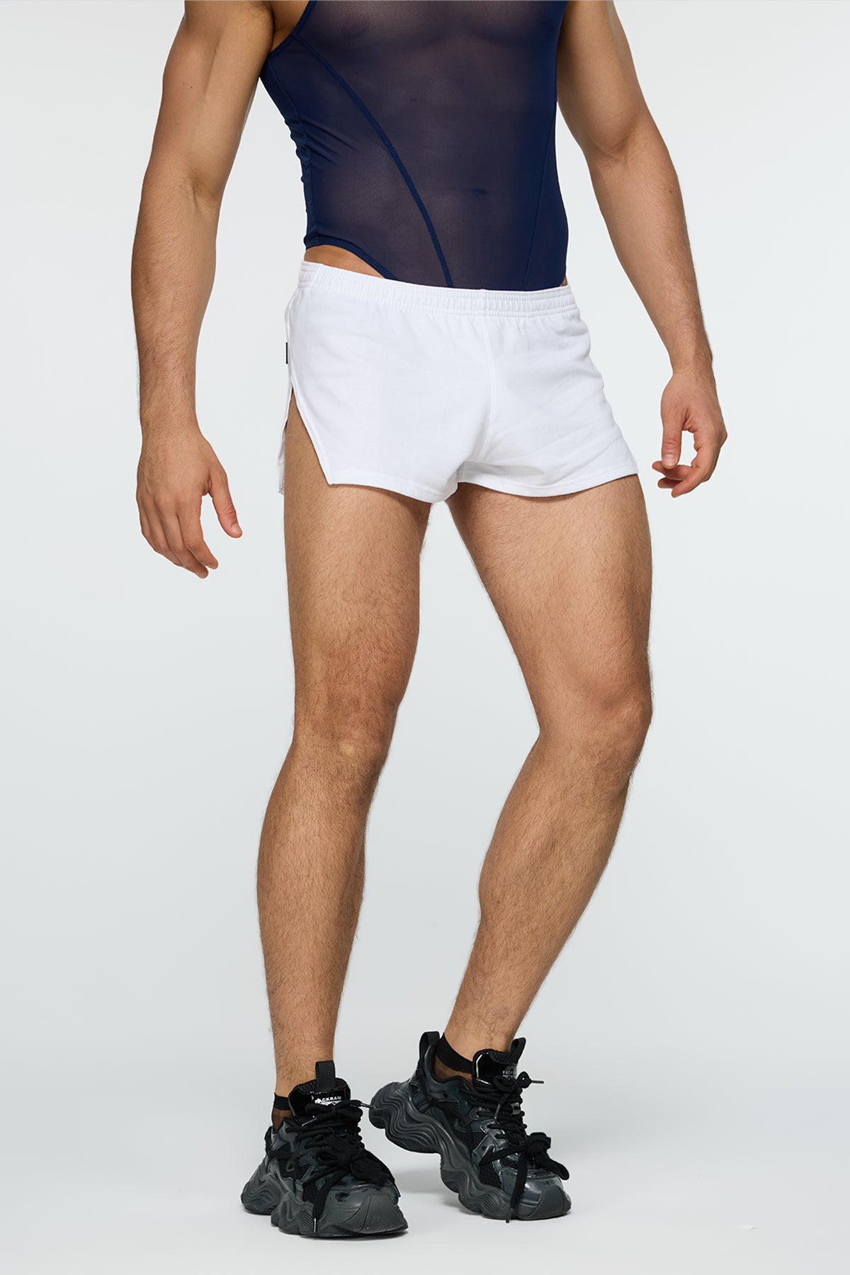 Decon Cut Shorts White