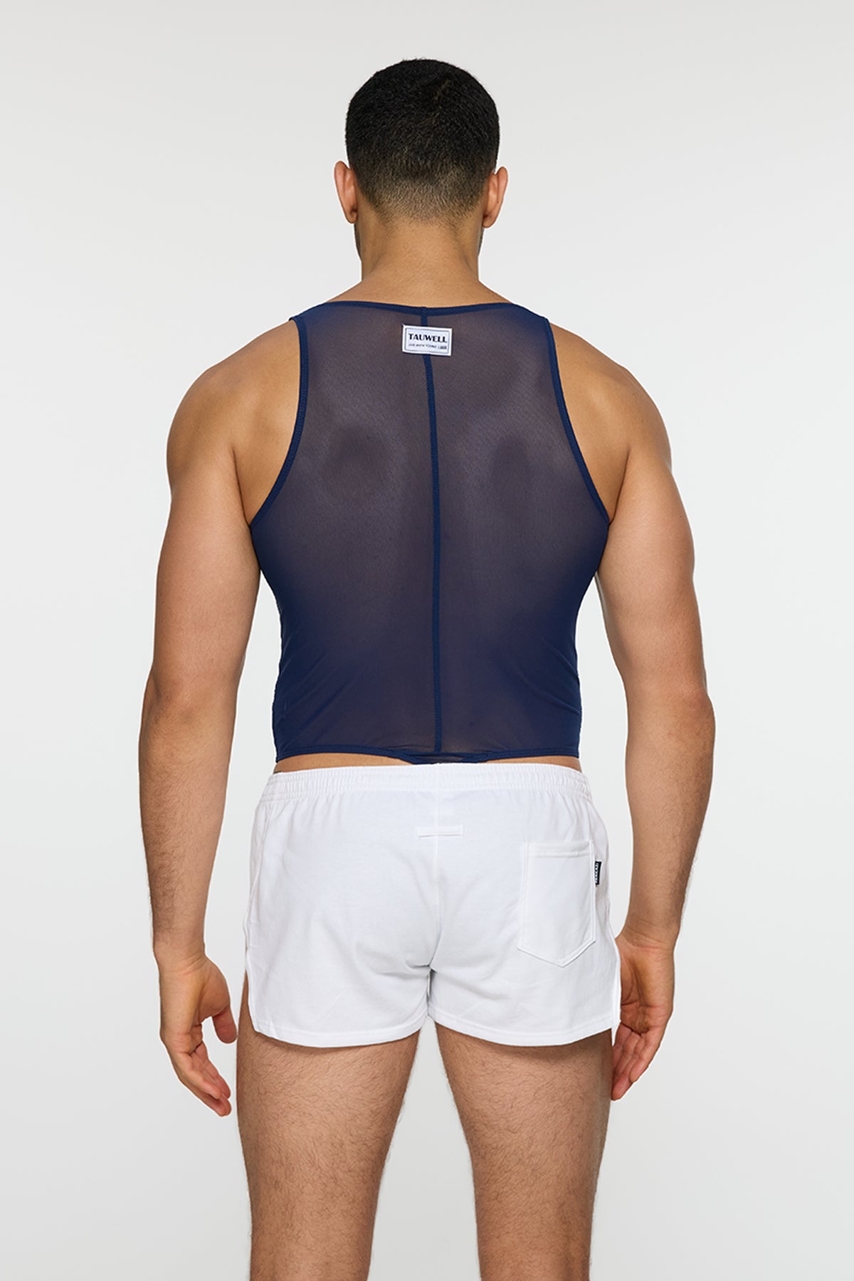 Decon Cut Shorts White