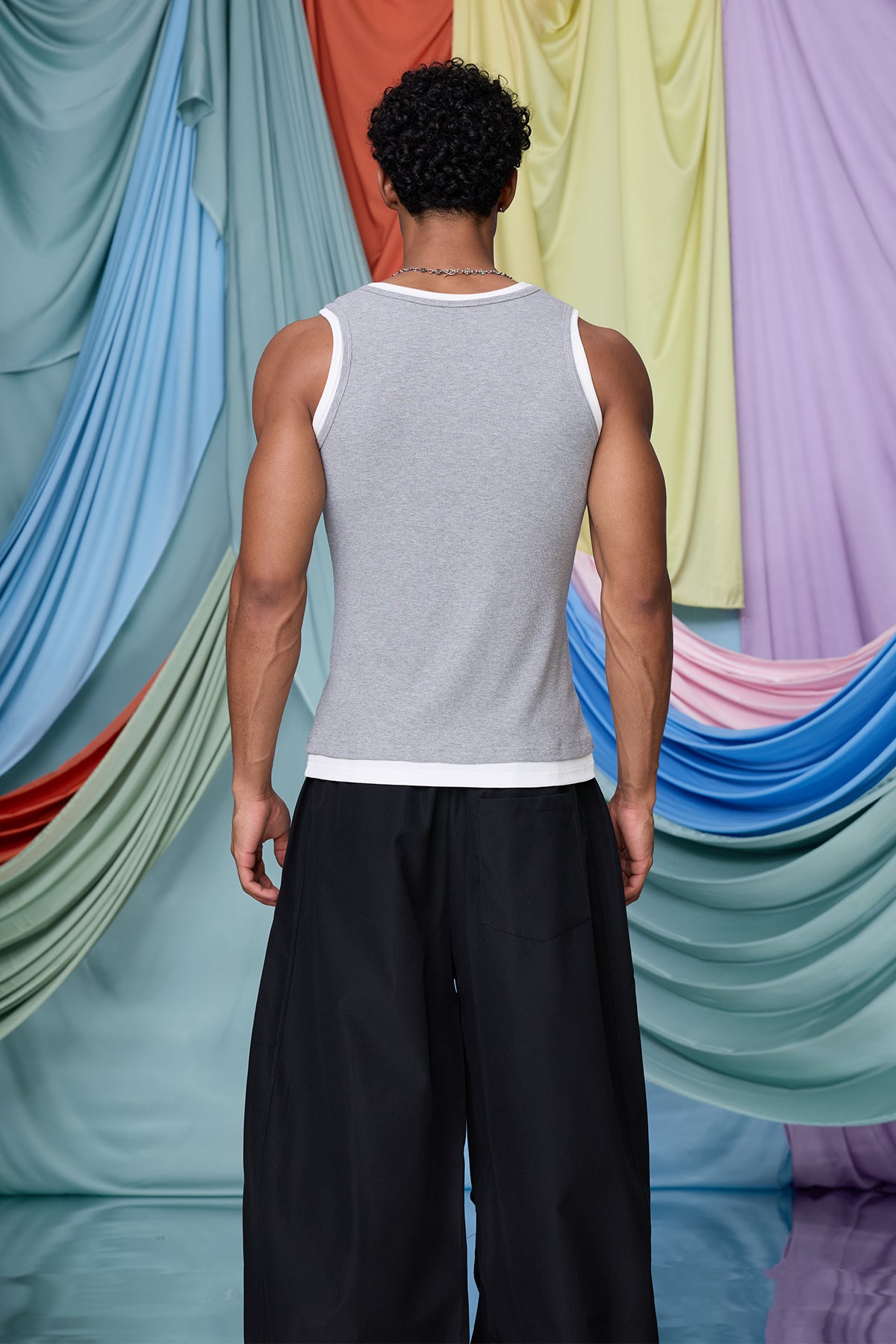 Deep Logic Tank Top Grey
