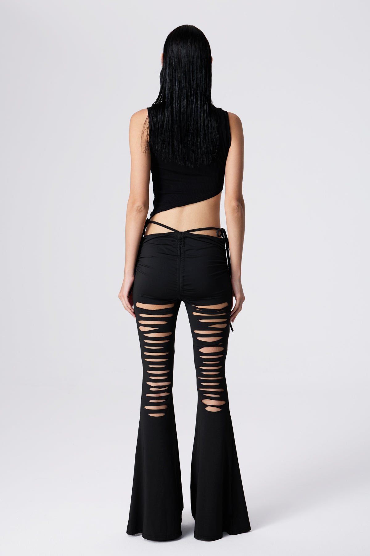 Dense Circuit Star Sleeveless Top