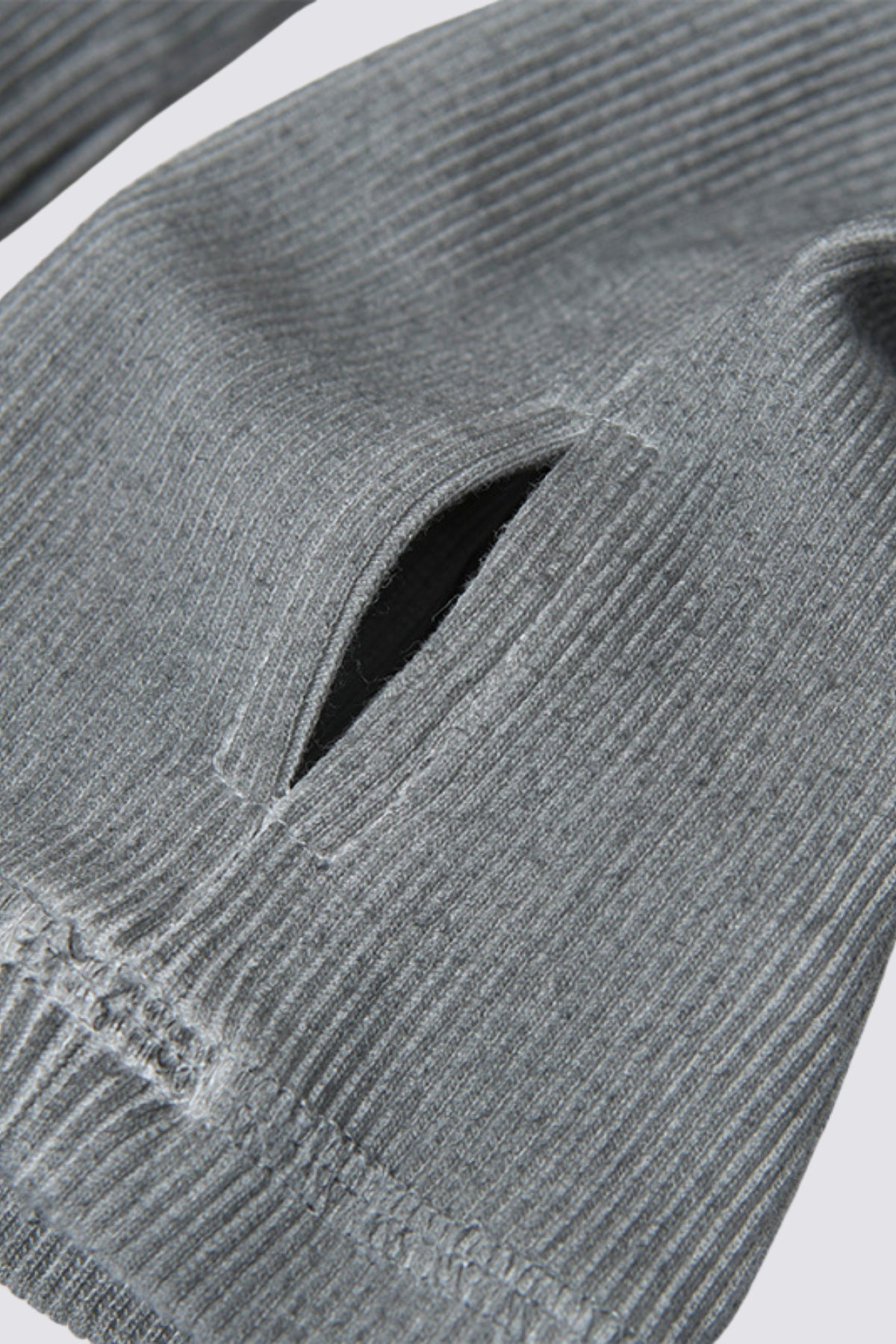 Dense Night Deconstructed Long Sleeve Top
