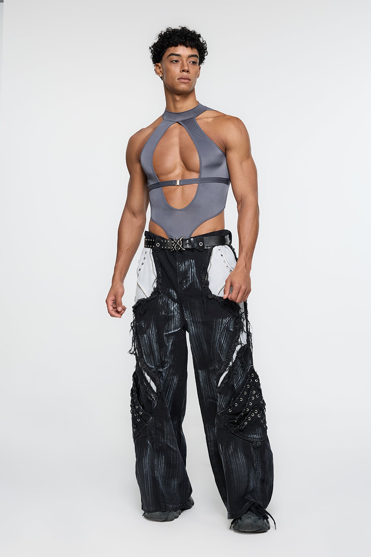 Dense Skin Cutout Bodysuit