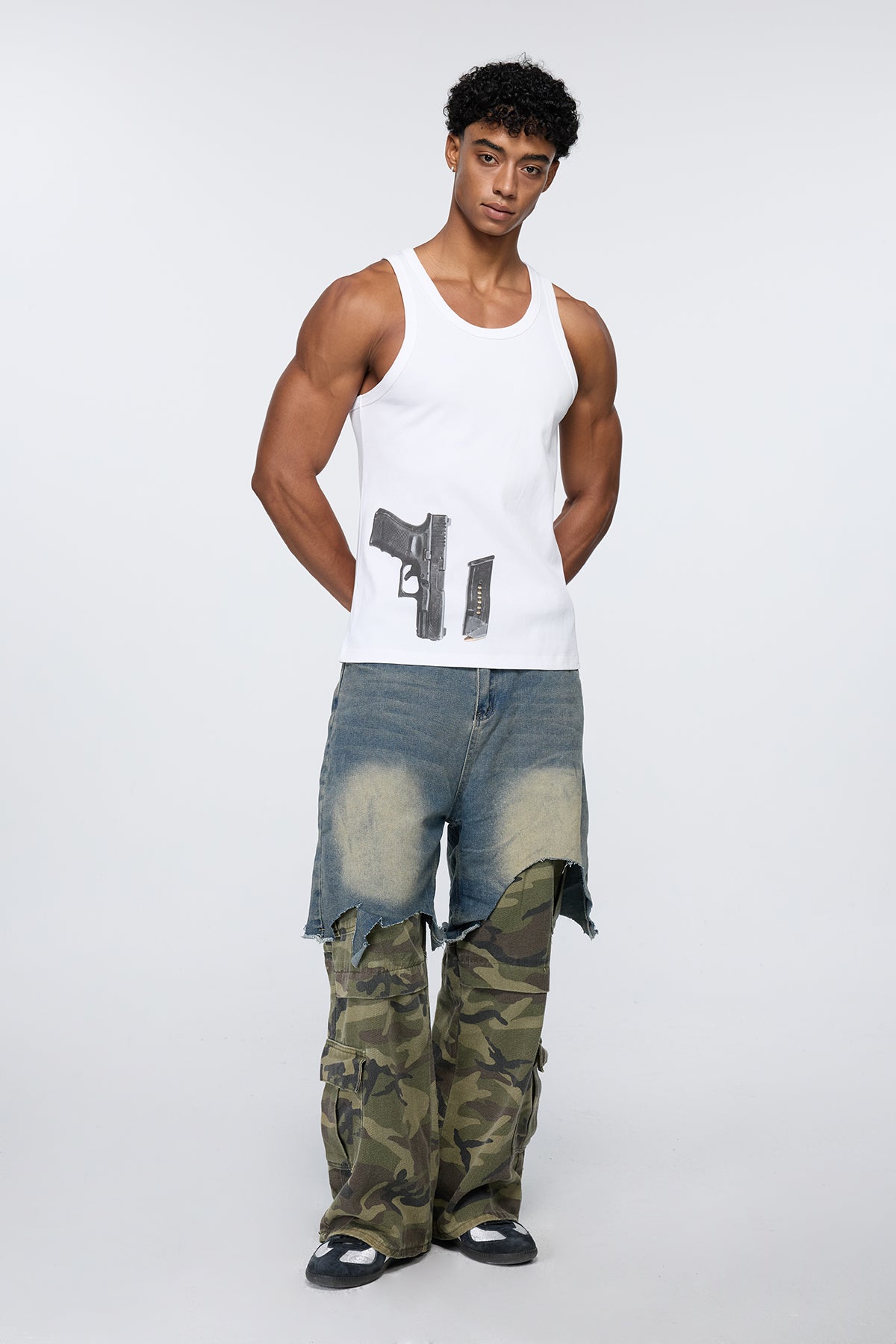 Digital Zero Print Tank Top