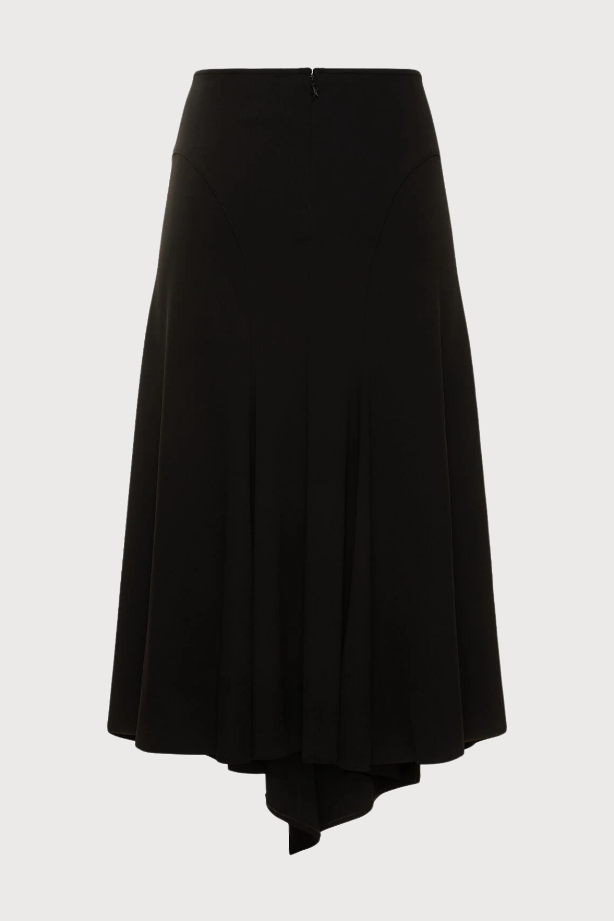 Dim Contour Cutout Split Skirt